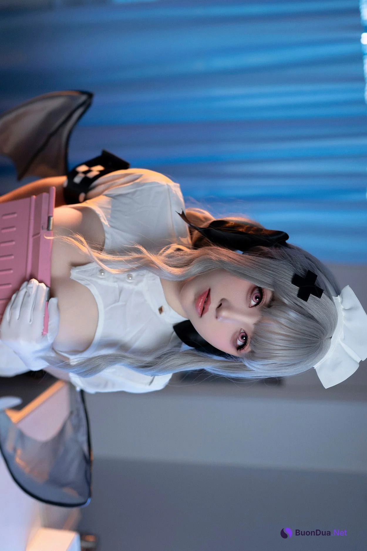 Cosplay Bangni邦尼 魅魔护士 Set.01 - Photo 14