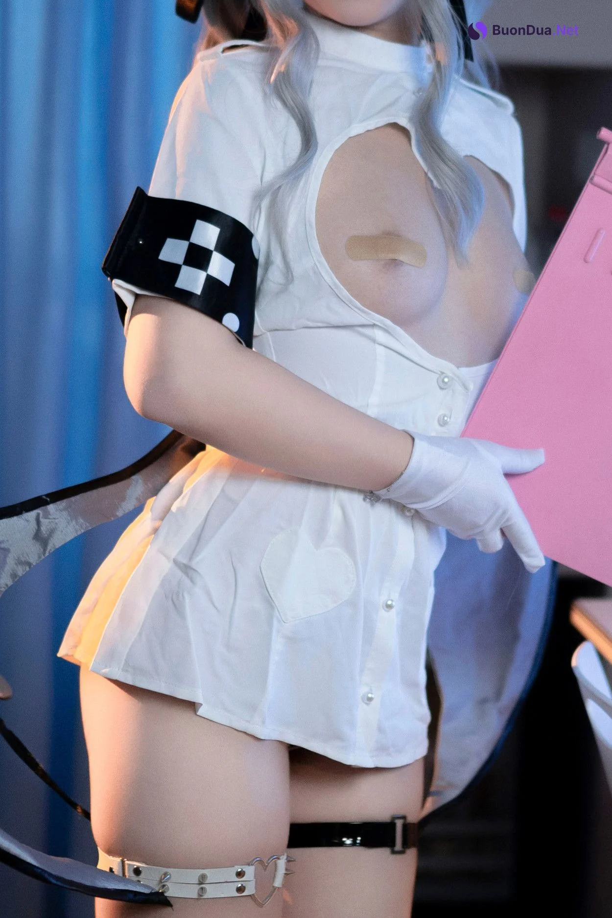 Cosplay Bangni邦尼 魅魔护士 Set.01 - Photo 8