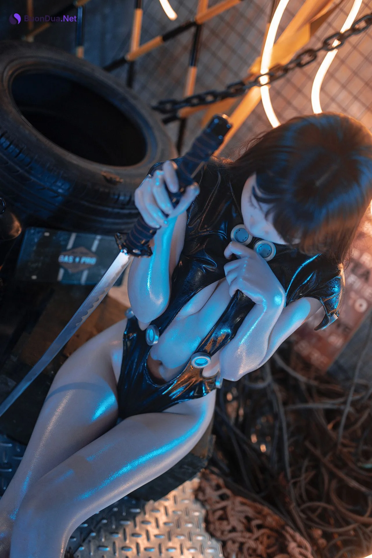 Cosplay Bangni邦尼 – 杀戮都市 下平玲花 Set.02 - Photo 10