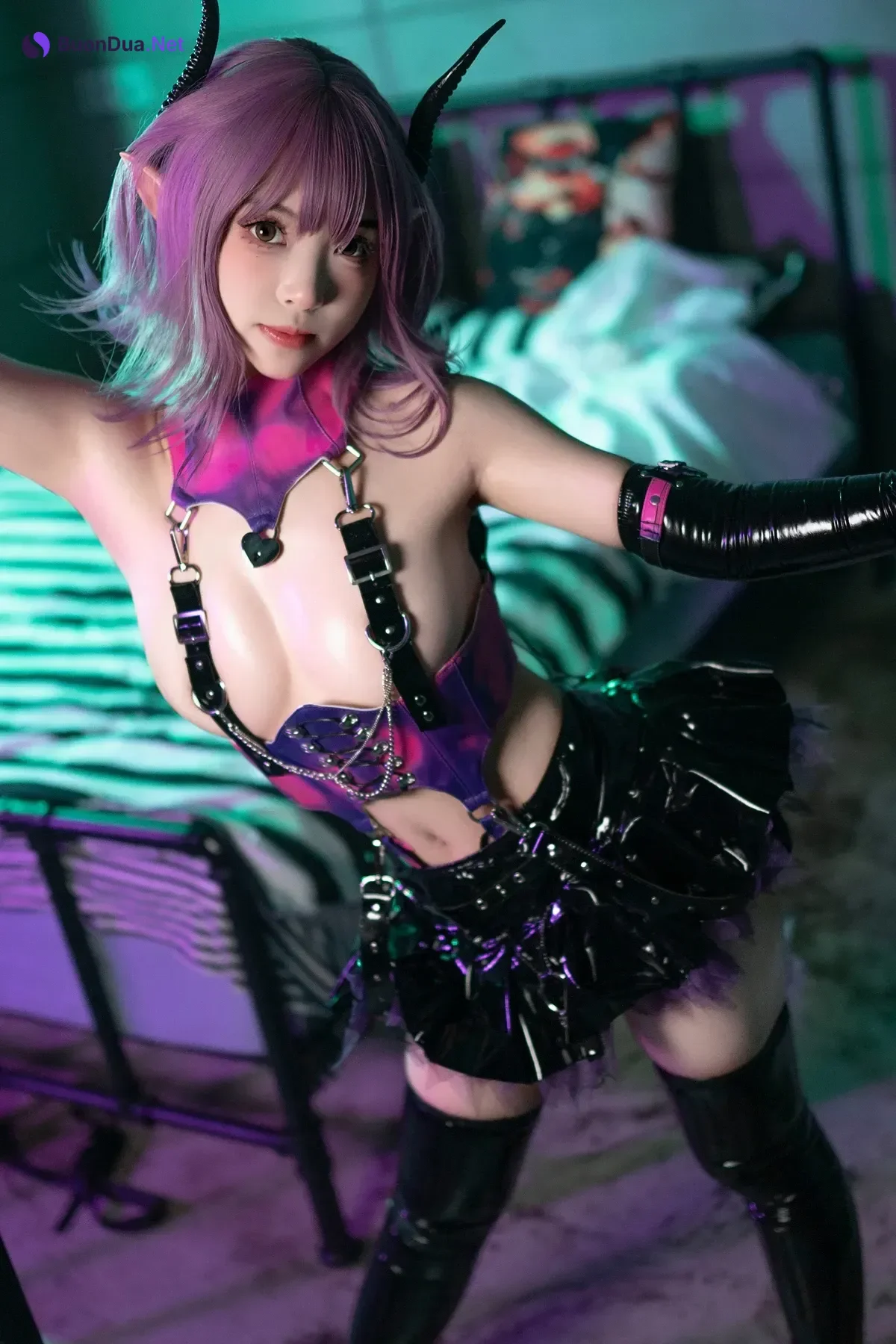 Cosplay Bangni邦尼 – 囚禁魅魔 Set.02 - Photo 13