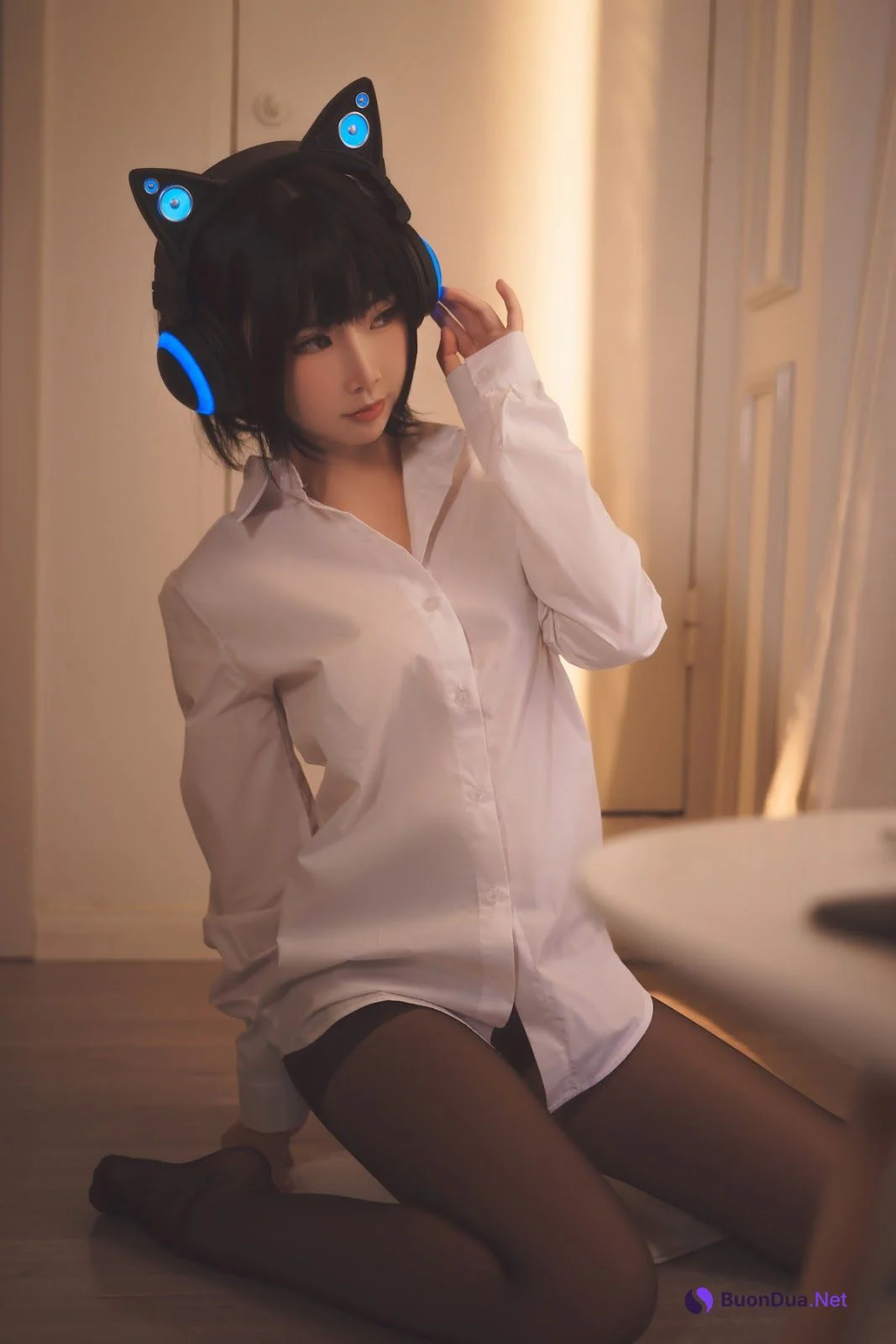 Cosplay 面饼仙儿 猫耳耳机 - Photo 4