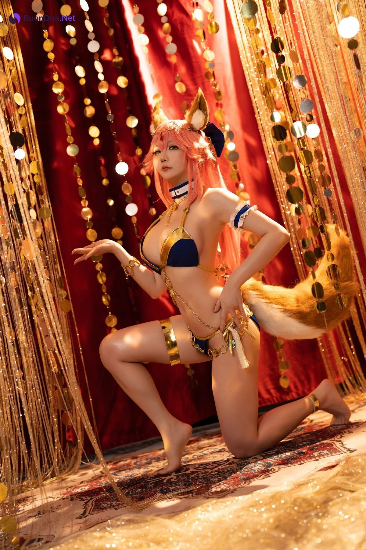 星之迟迟 Cosplay 玉藻前舞娘 - Photo 10