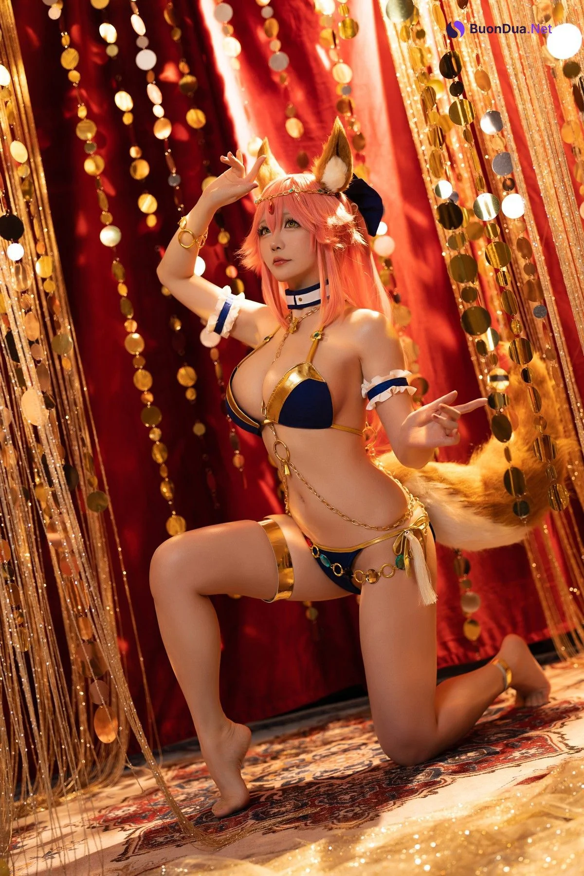 星之迟迟 Cosplay 玉藻前舞娘 - Photo 11