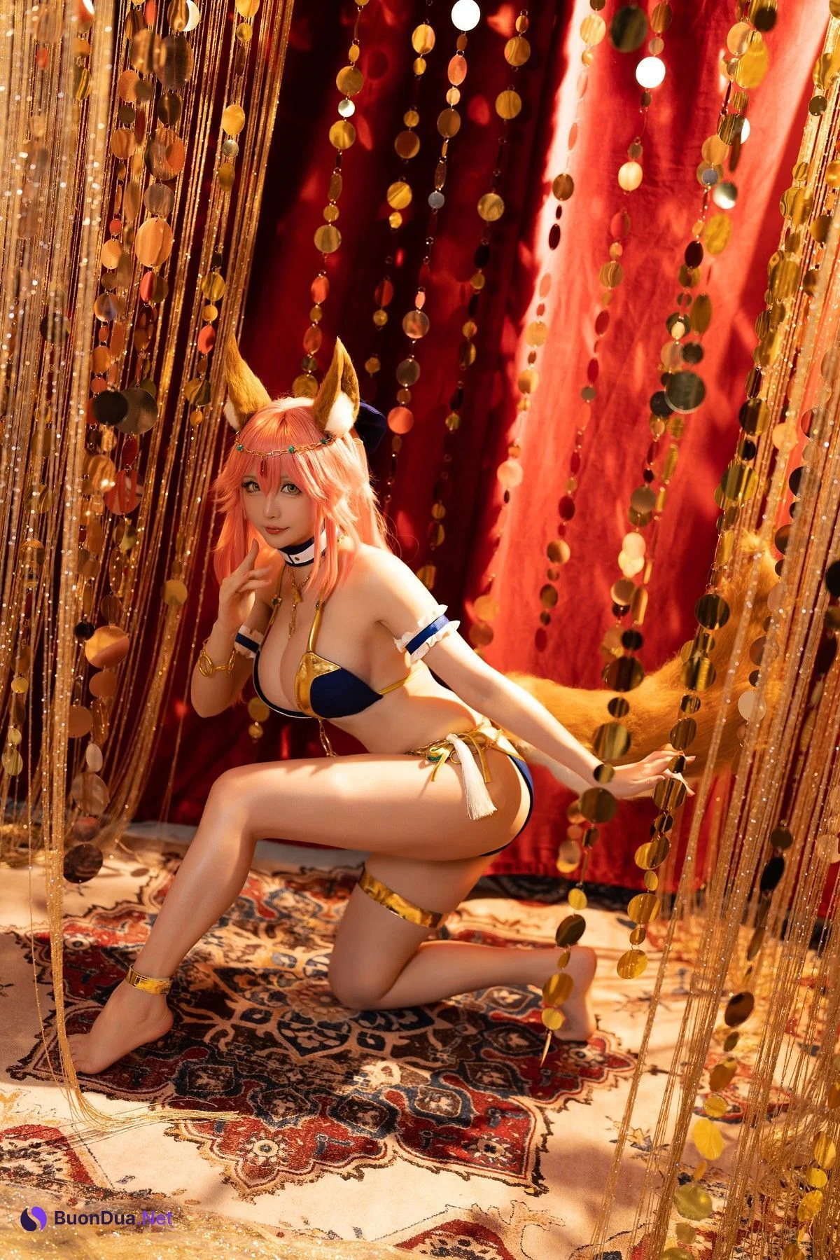 星之迟迟 Cosplay 玉藻前舞娘 - Photo 12
