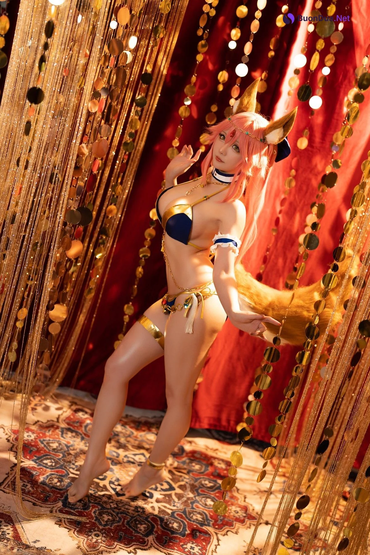 星之迟迟 Cosplay 玉藻前舞娘 - Photo 14