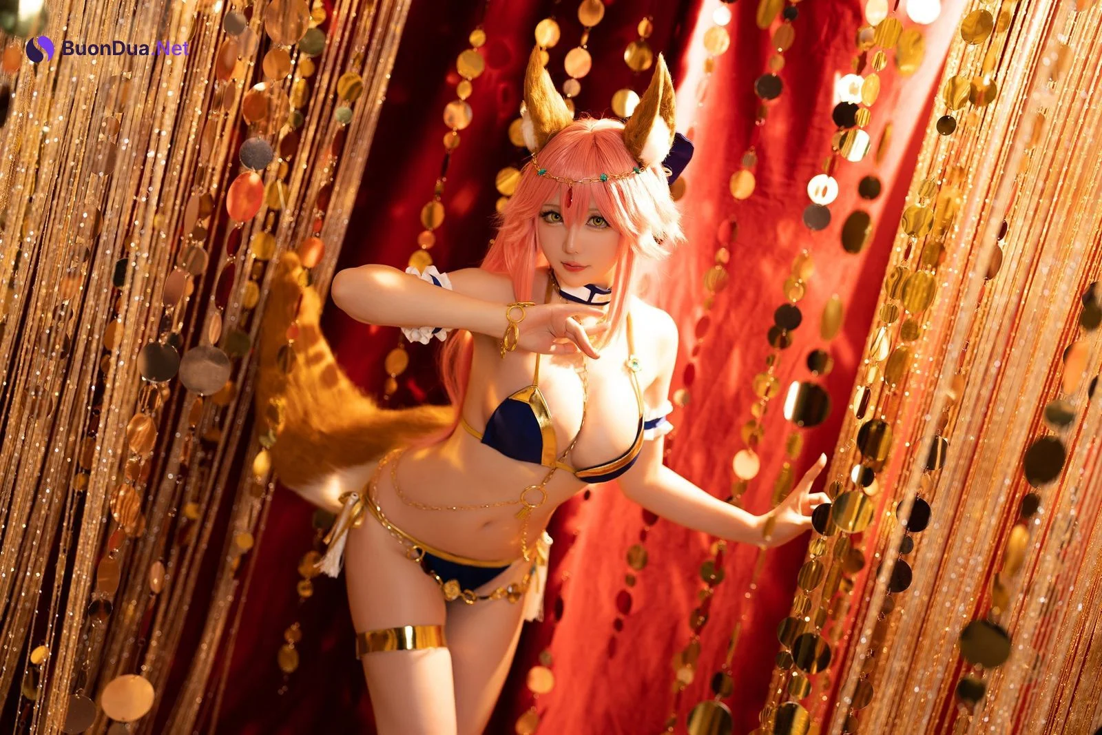 星之迟迟 Cosplay 玉藻前舞娘 - Photo 15
