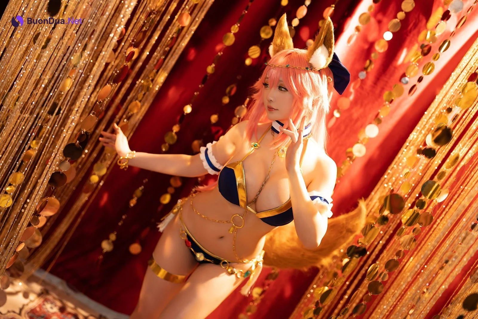 星之迟迟 Cosplay 玉藻前舞娘 - Photo 16
