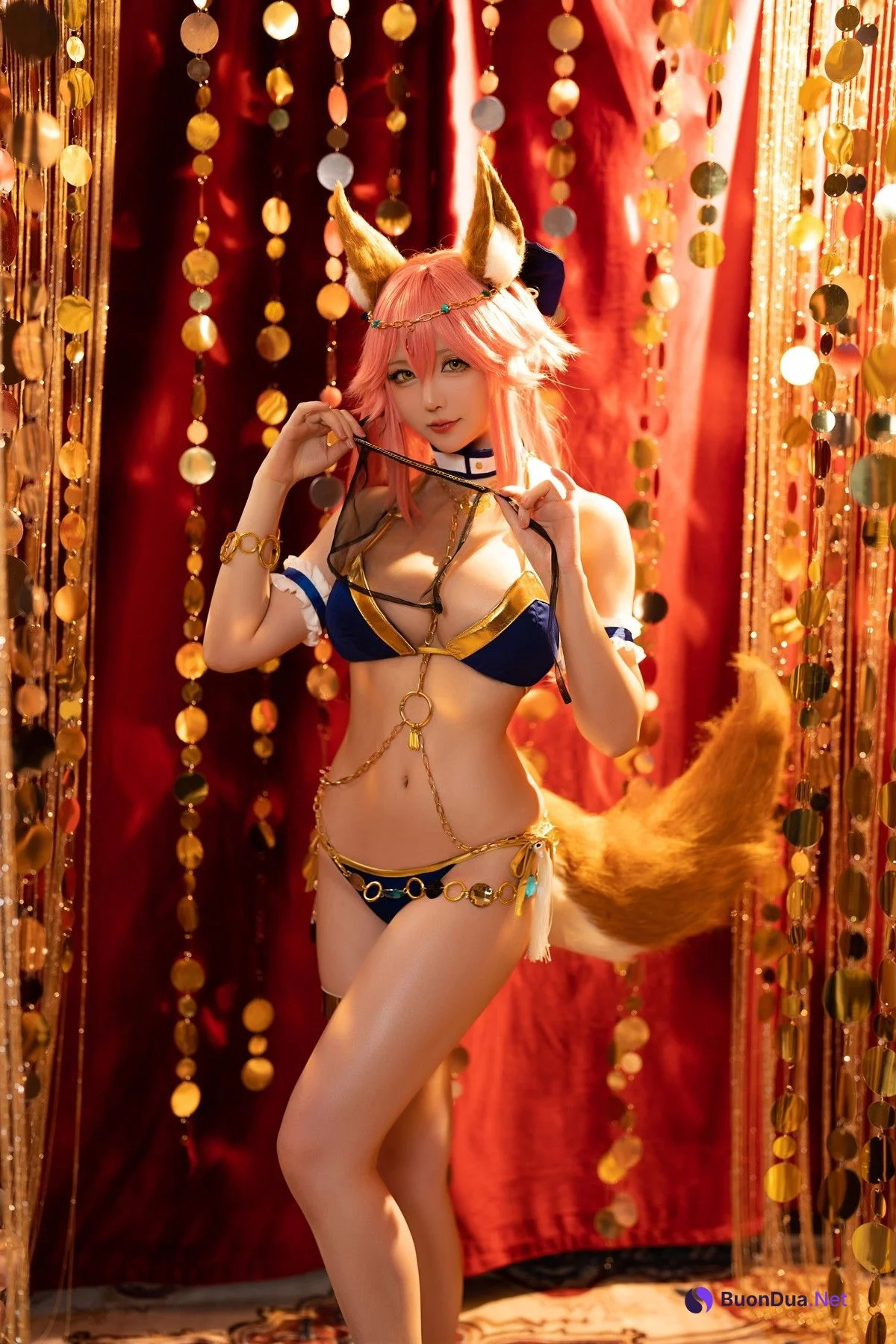 星之迟迟 Cosplay 玉藻前舞娘 - Photo 5