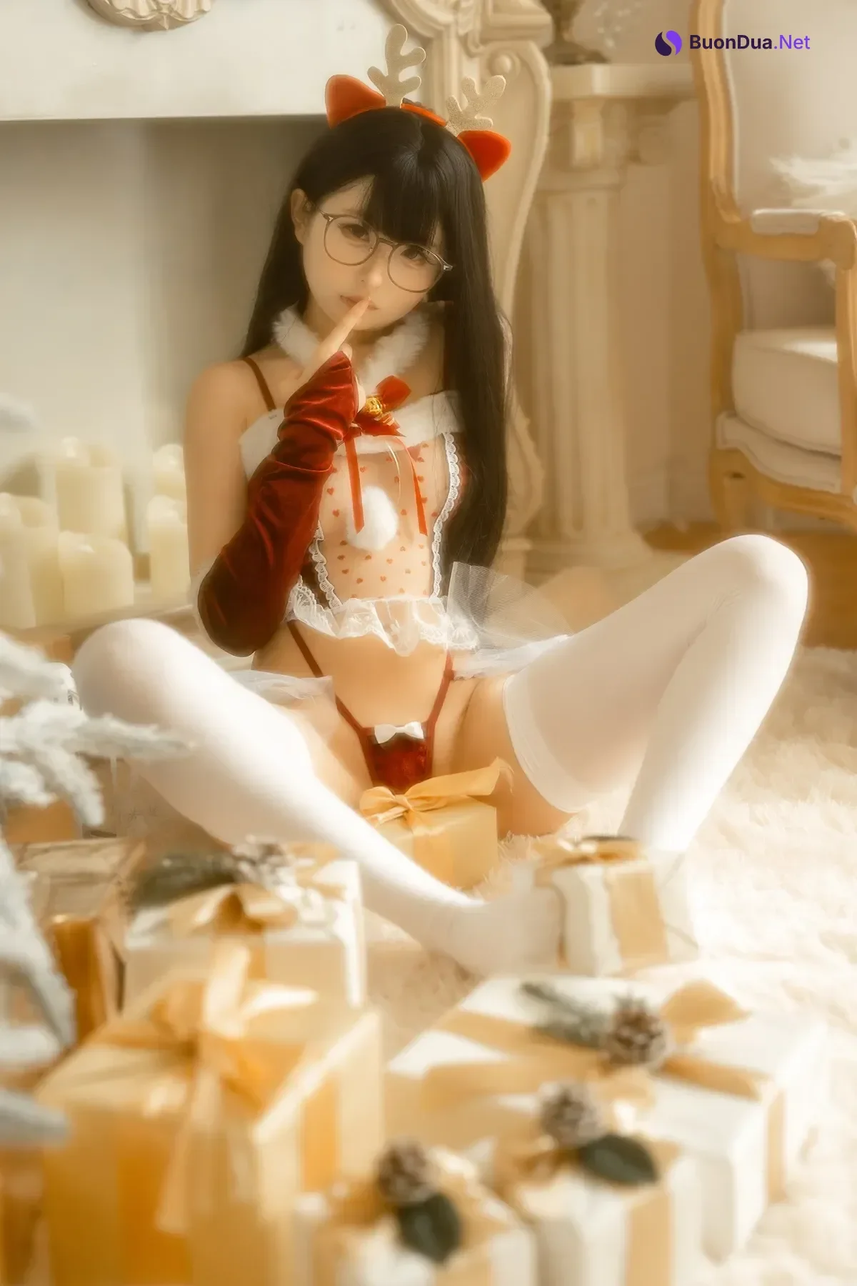 Cosplay 幼水铃衣 – 圣诞小鹿 - Photo 12