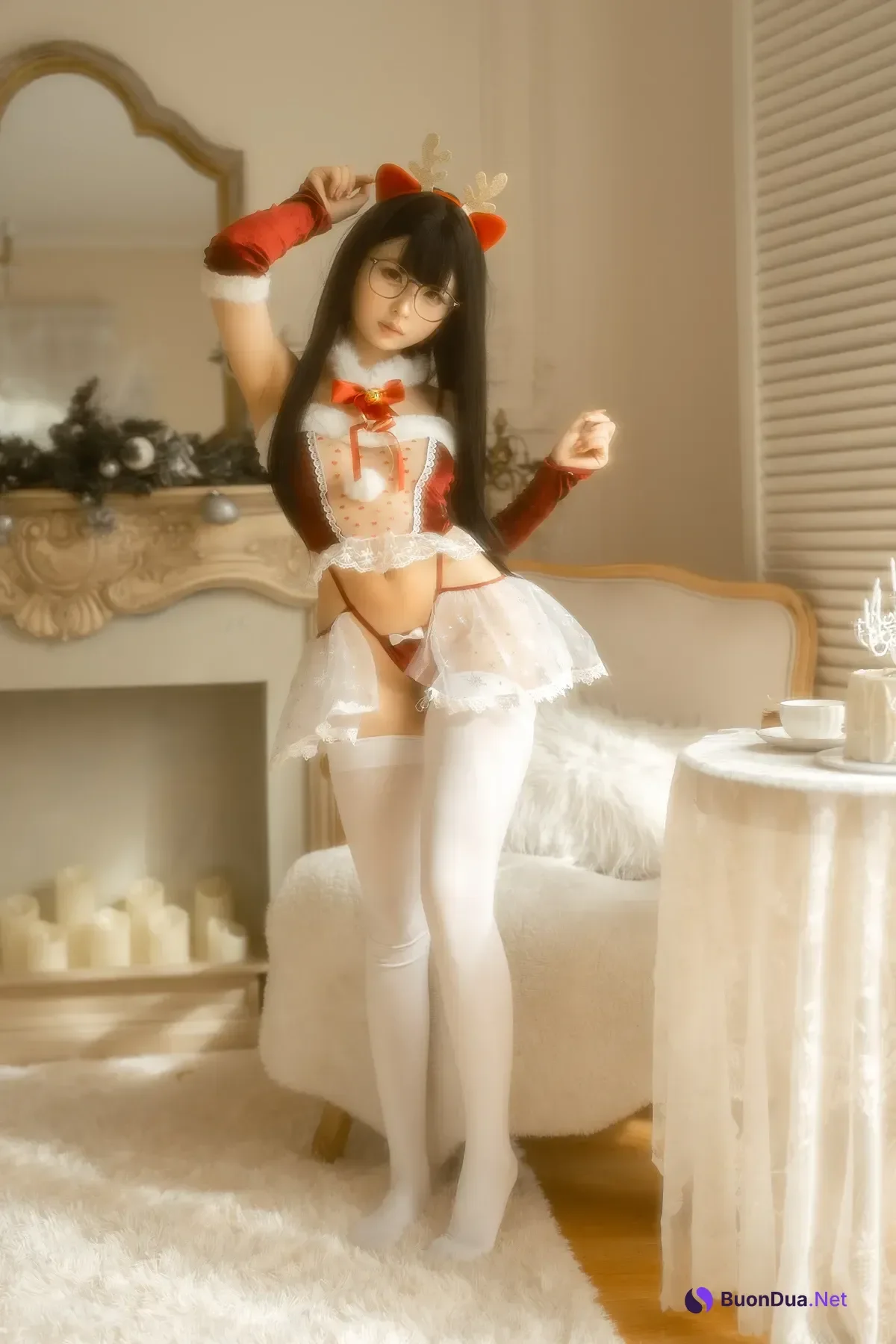 Cosplay 幼水铃衣 – 圣诞小鹿 - Photo 4