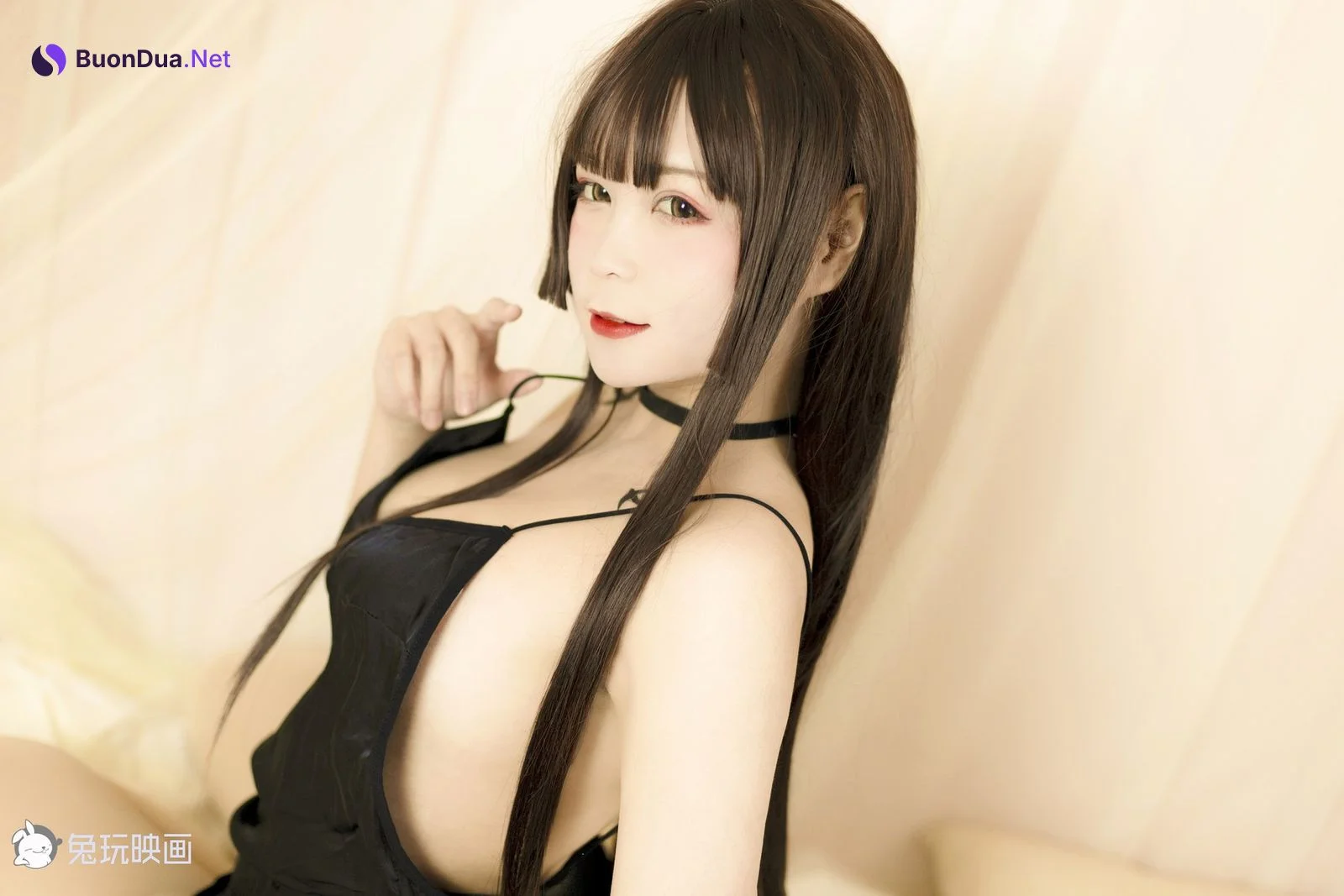 Cosplay 兔玩映画 黑睡衣 - Photo 10