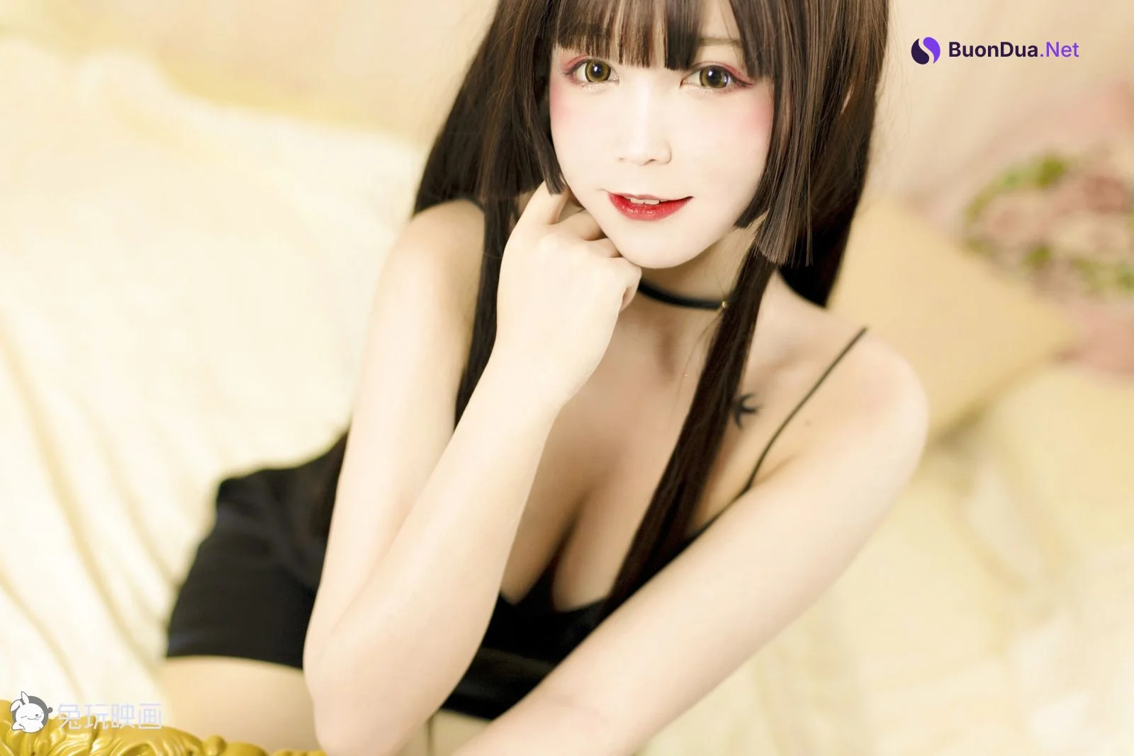Cosplay 兔玩映画 黑睡衣 - Photo 12