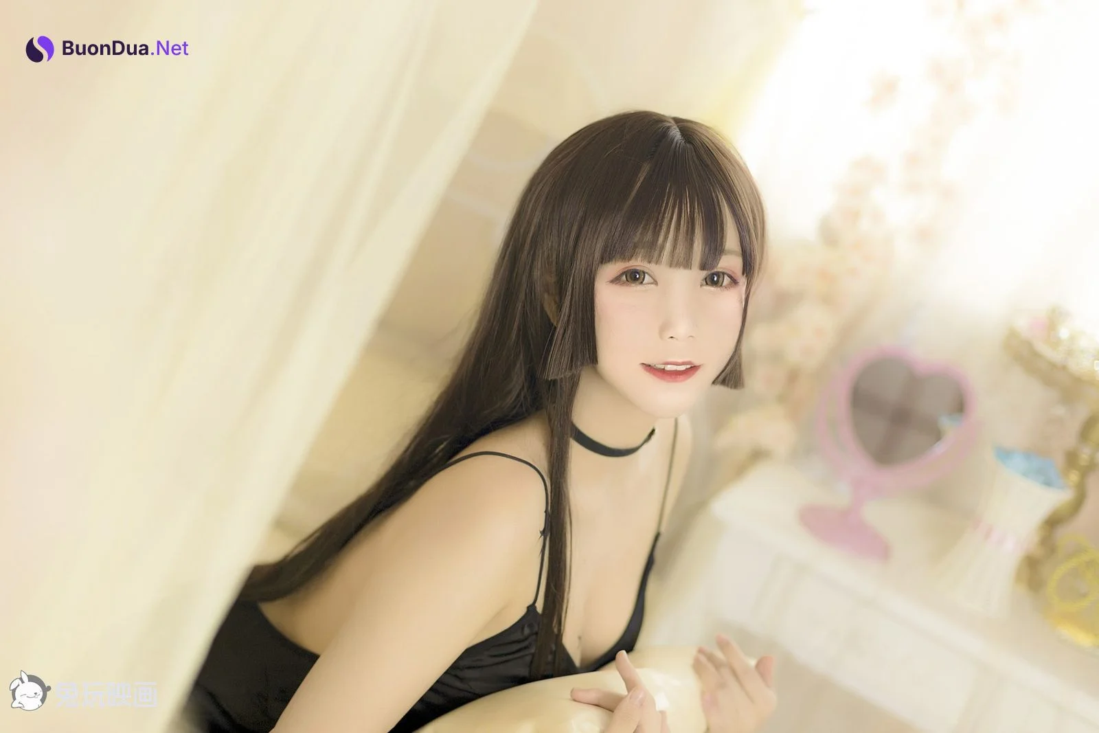 Cosplay 兔玩映画 黑睡衣 - Photo 15