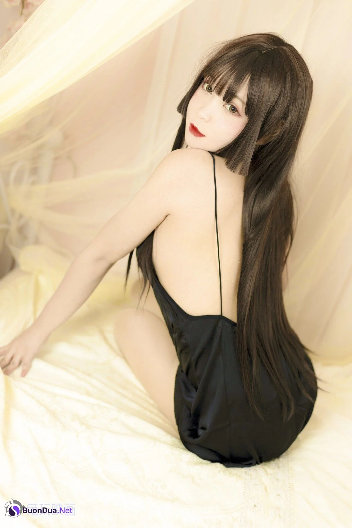 Cosplay 兔玩映画 黑睡衣 - Photo 9