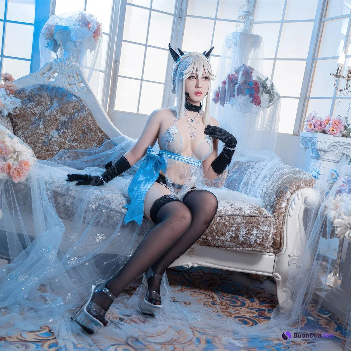 Cosplay 虎森森 黑枪呆 皇室糖霜 - Photo 10