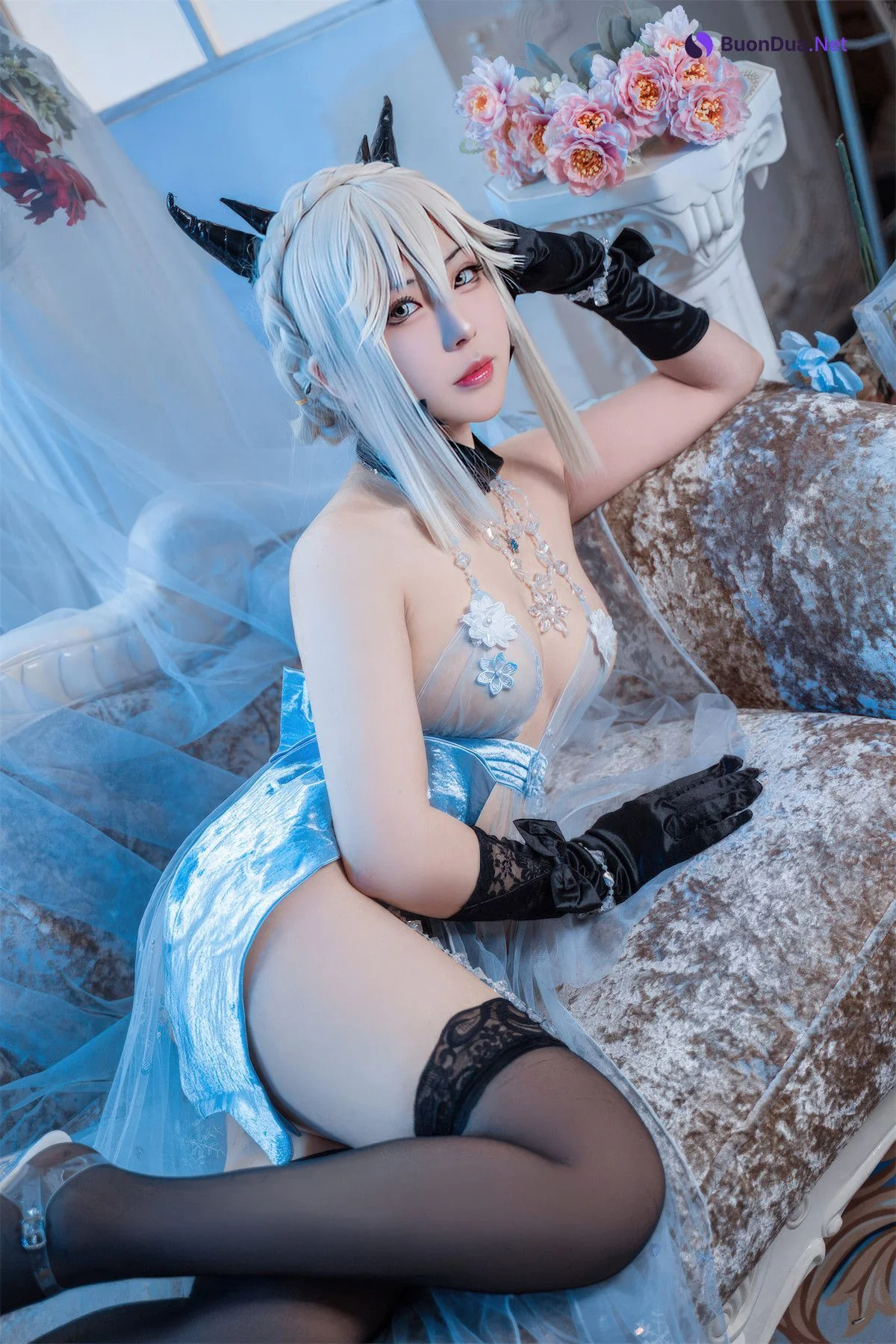Cosplay 虎森森 黑枪呆 皇室糖霜 - Photo 15
