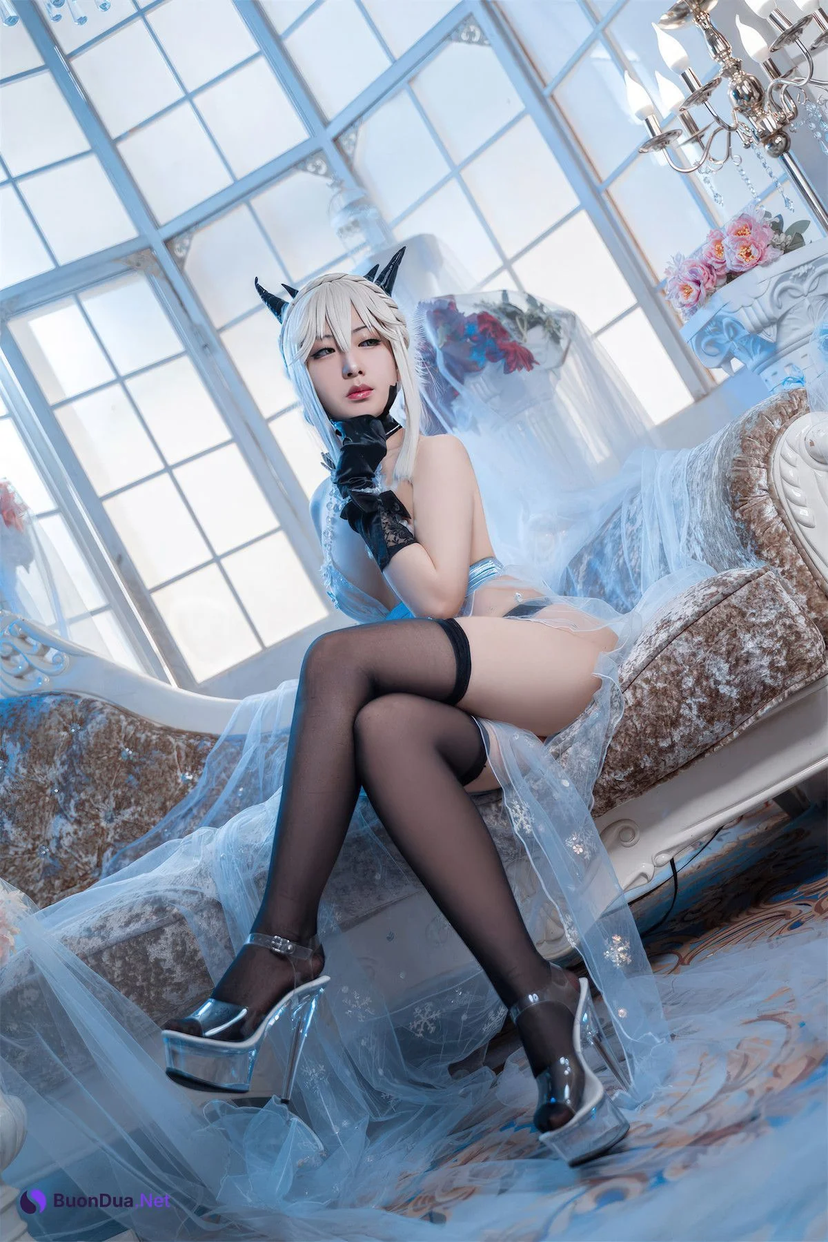 Cosplay 虎森森 黑枪呆 皇室糖霜 - Photo 20