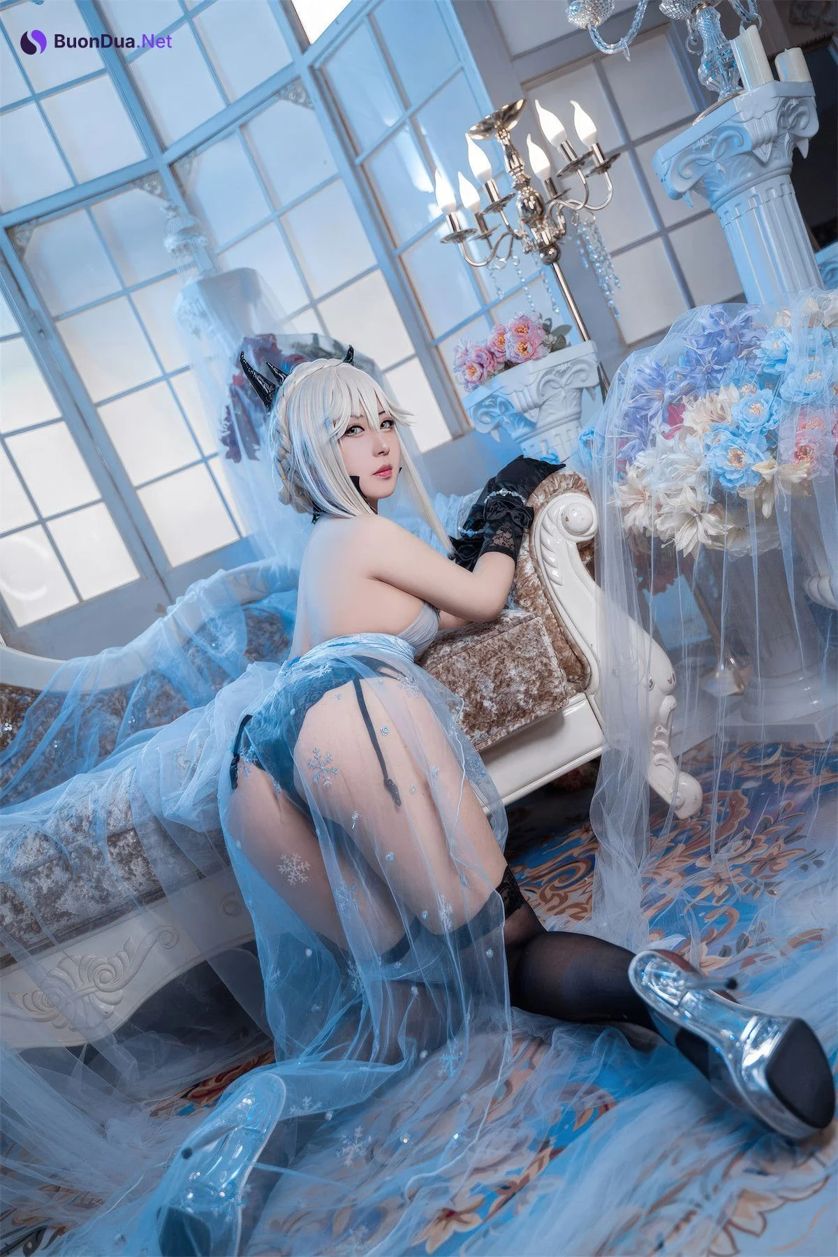 Cosplay 虎森森 黑枪呆 皇室糖霜 - Photo 4
