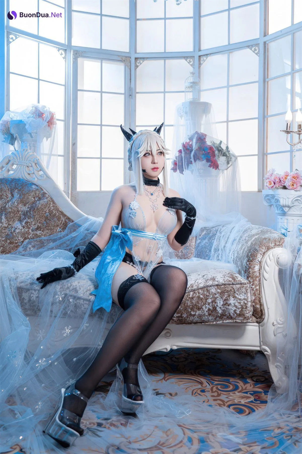 Cosplay 虎森森 黑枪呆 皇室糖霜 - Photo 9