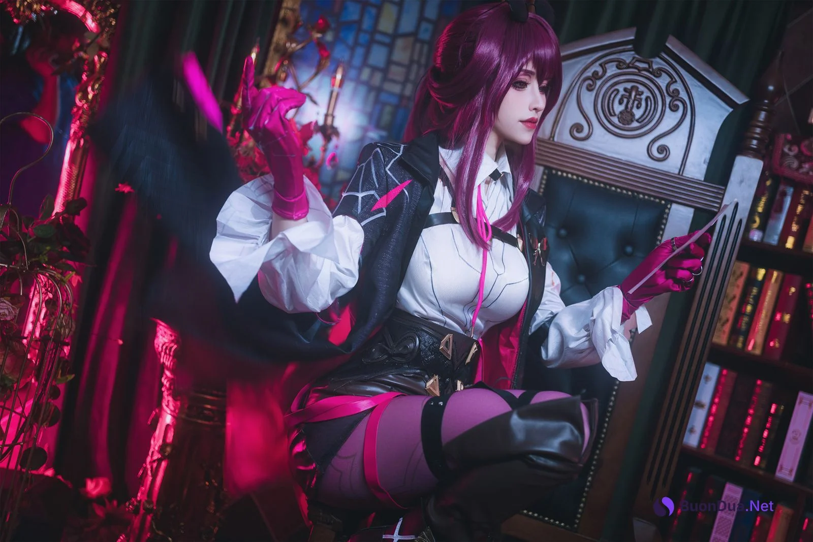 Cosplay 鹿八岁 崩坏∶星穹铁道 卡芙卡 - Photo 10