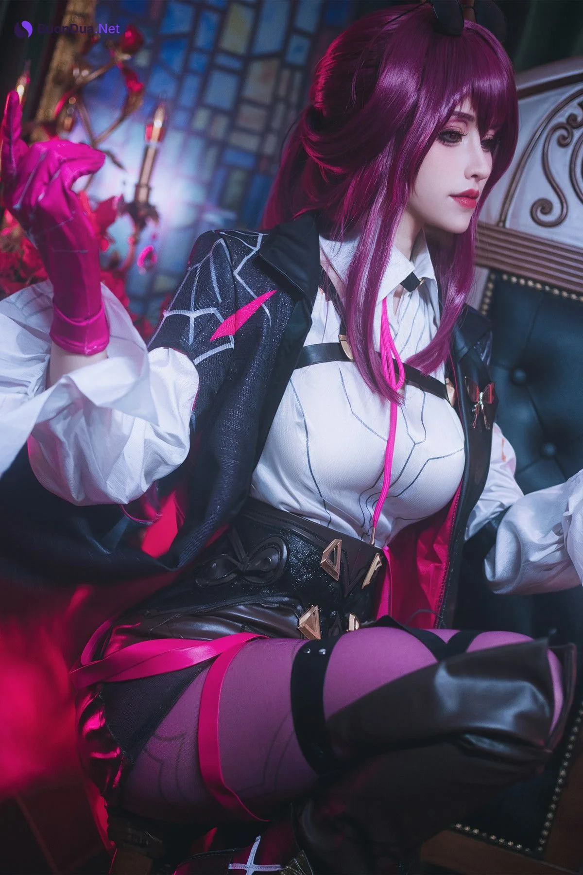 Cosplay 鹿八岁 崩坏∶星穹铁道 卡芙卡 - Photo 11