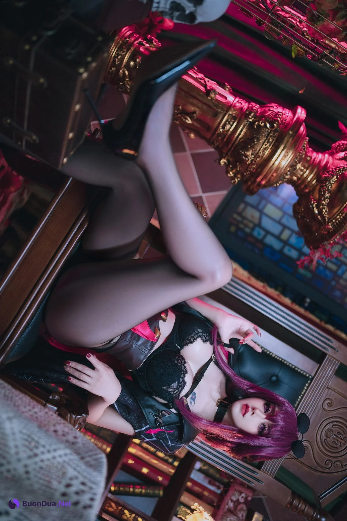 Cosplay 鹿八岁 崩坏∶星穹铁道 卡芙卡 - Photo 15