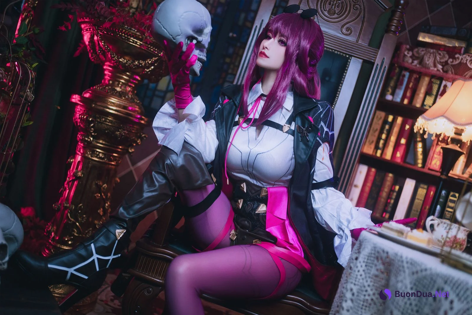 Cosplay 鹿八岁 崩坏∶星穹铁道 卡芙卡 - Photo 7