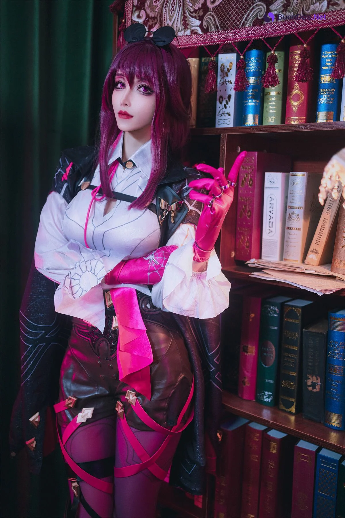 Cosplay 鹿八岁 崩坏∶星穹铁道 卡芙卡 - Photo 9