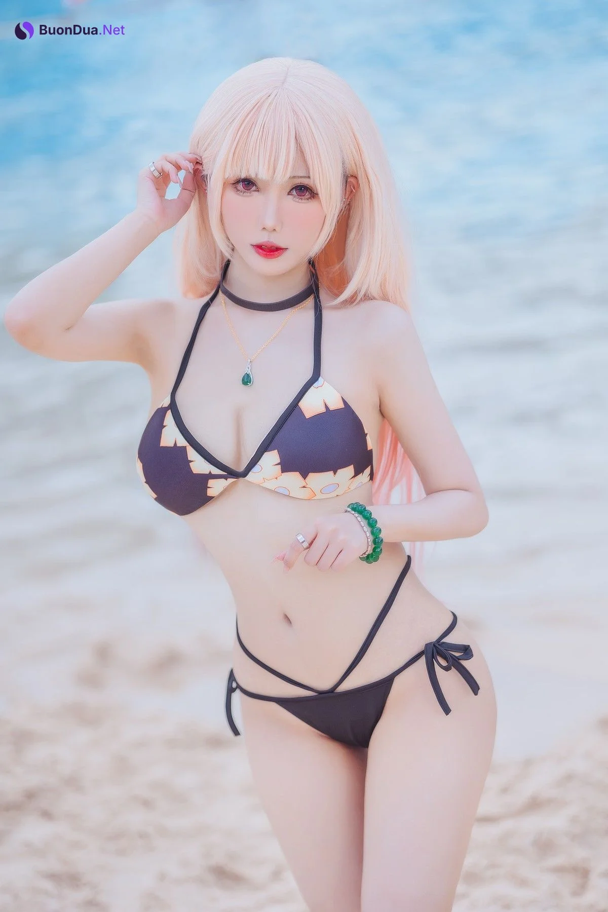 Cosplay 仙女月 喜多川海夢 Bikini - Photo 11