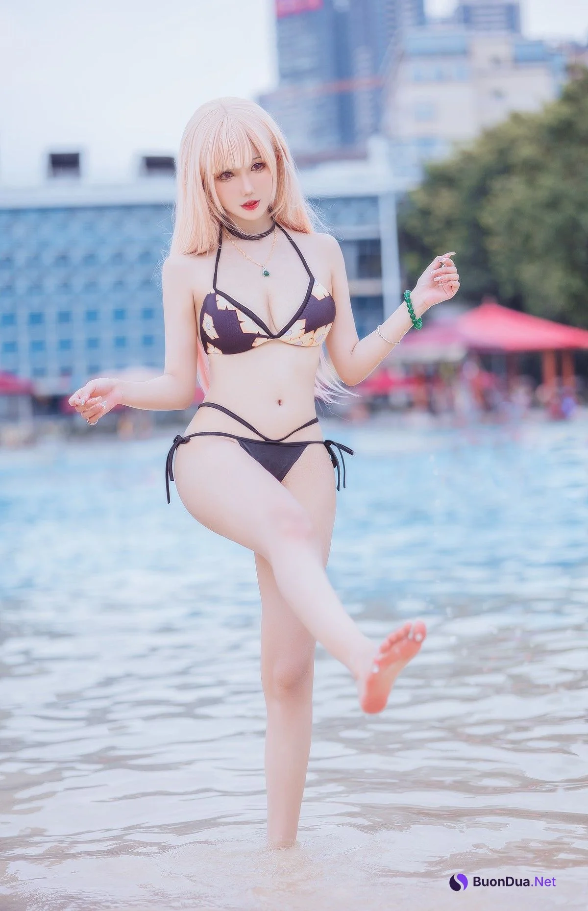 Cosplay 仙女月 喜多川海夢 Bikini - Photo 12