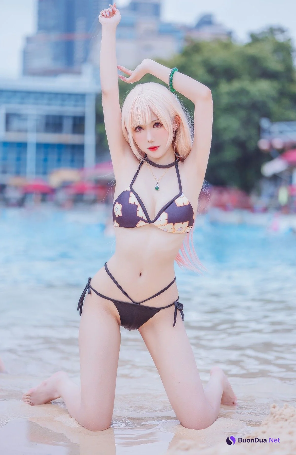 Cosplay 仙女月 喜多川海夢 Bikini - Photo 15