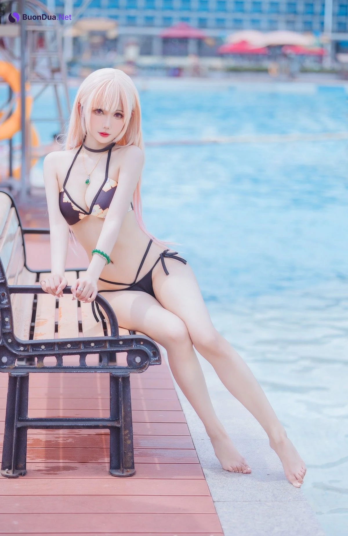 Cosplay 仙女月 喜多川海夢 Bikini - Photo 3