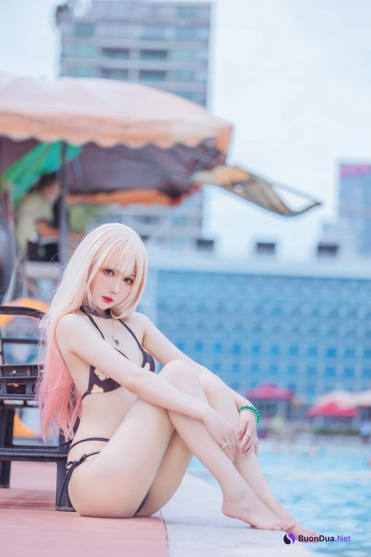 Cosplay 仙女月 喜多川海夢 Bikini - Photo 7
