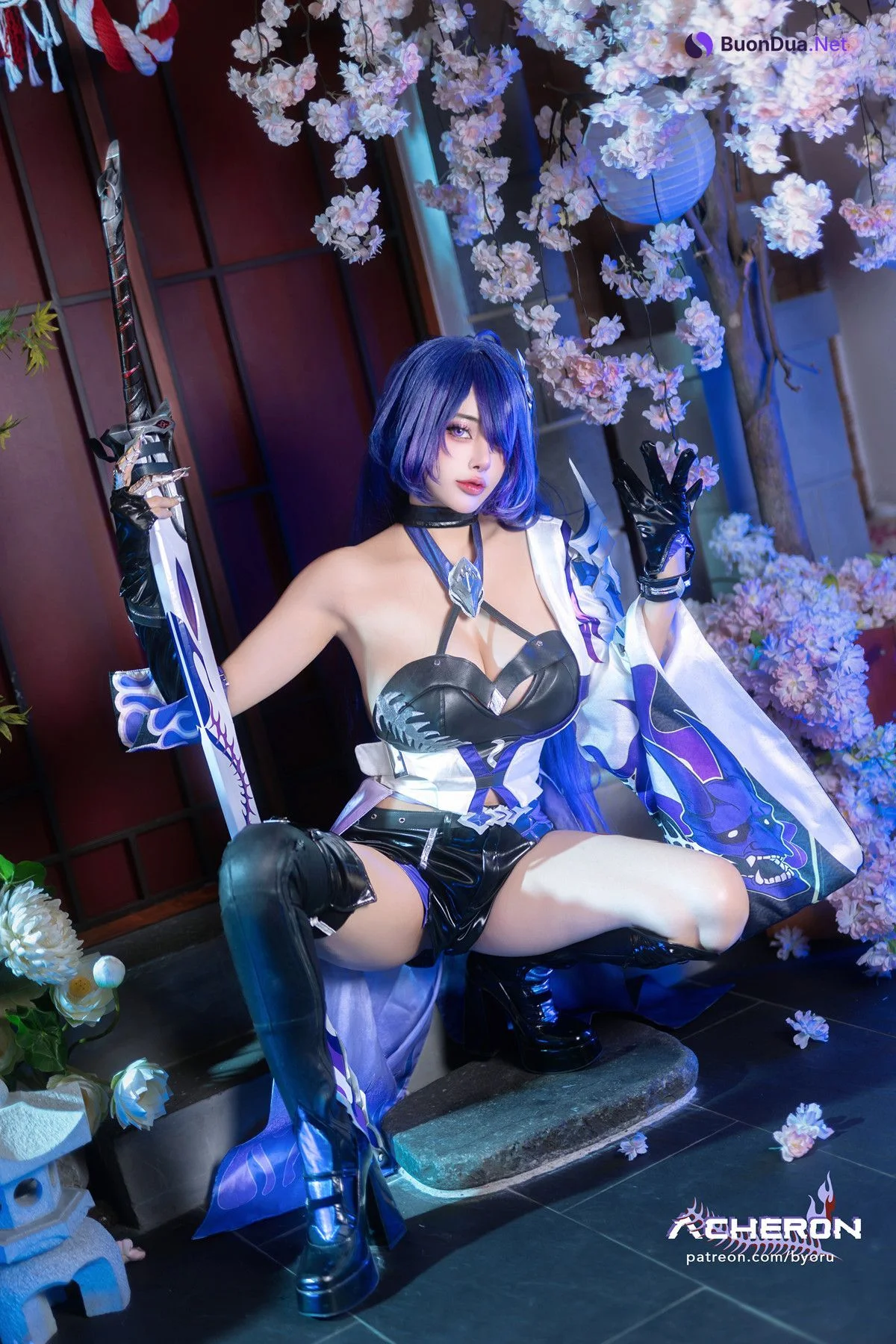 Cosplay 日本性感萝莉Byoru Acheron 黄泉（星铁） - Photo 6