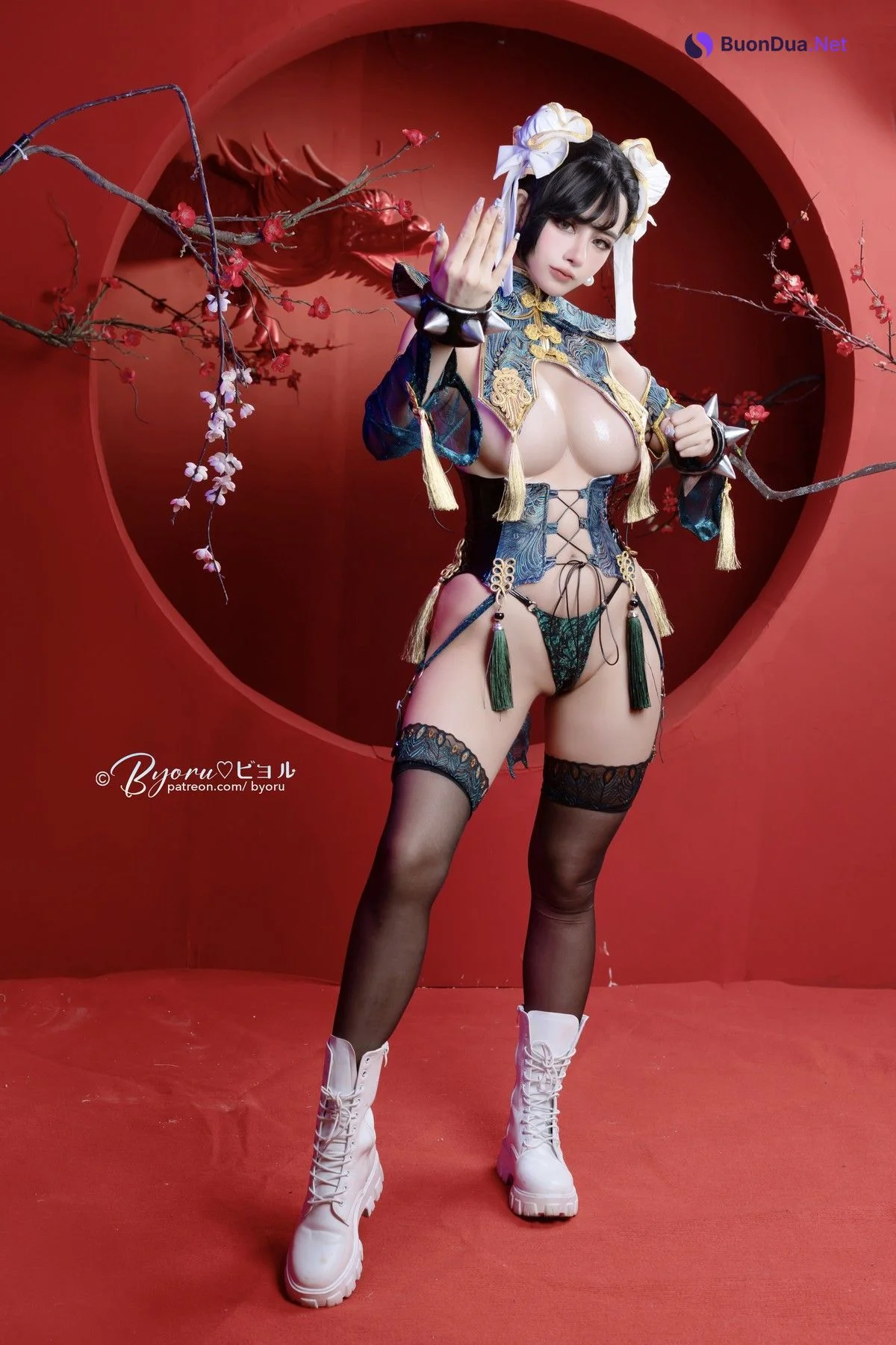 Cosplay 萝莉Byoru Chun-Li 春麗 - Photo 3