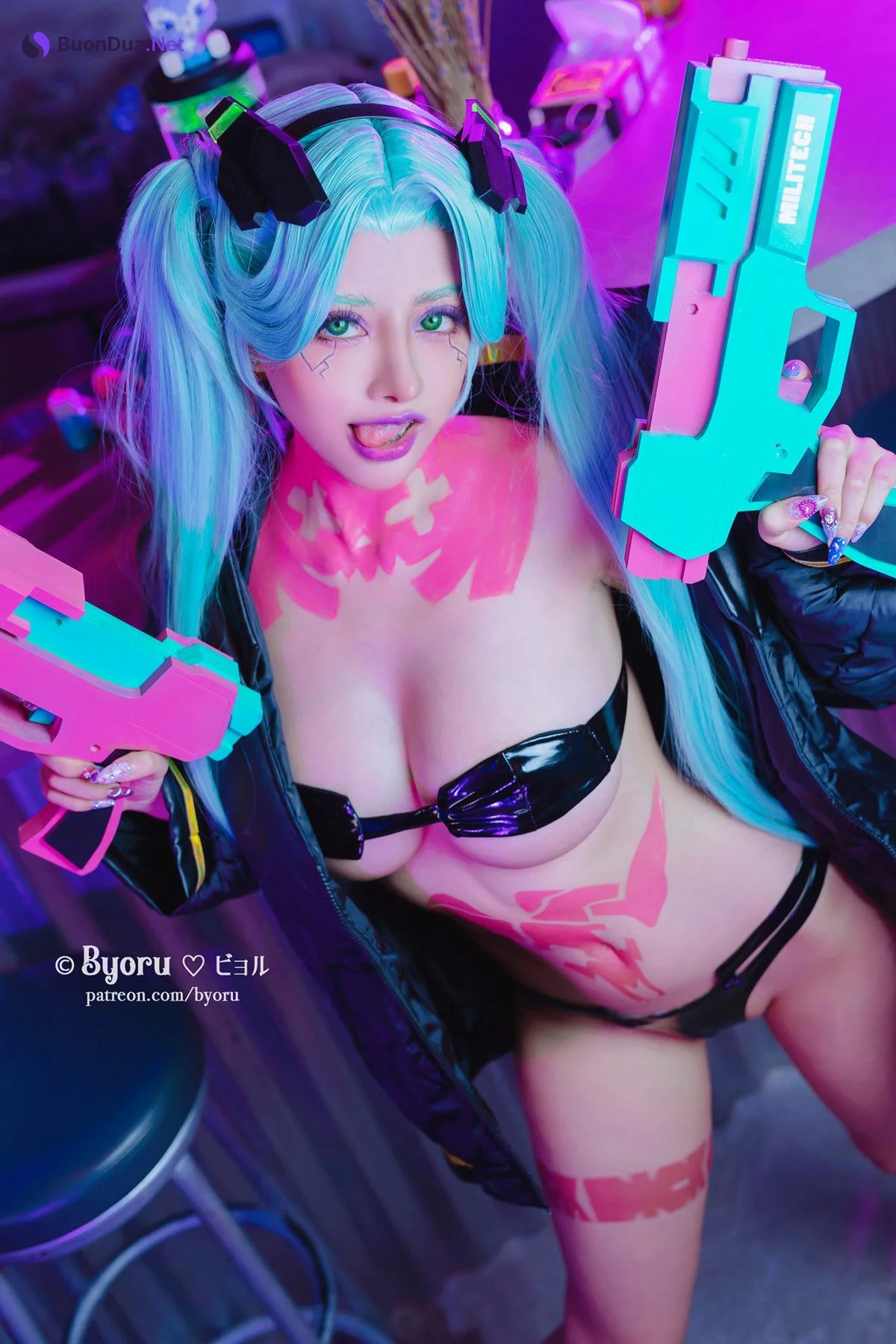 Cosplay 日本性感萝莉Byoru Cyberpunk Edgerunners - Photo 19