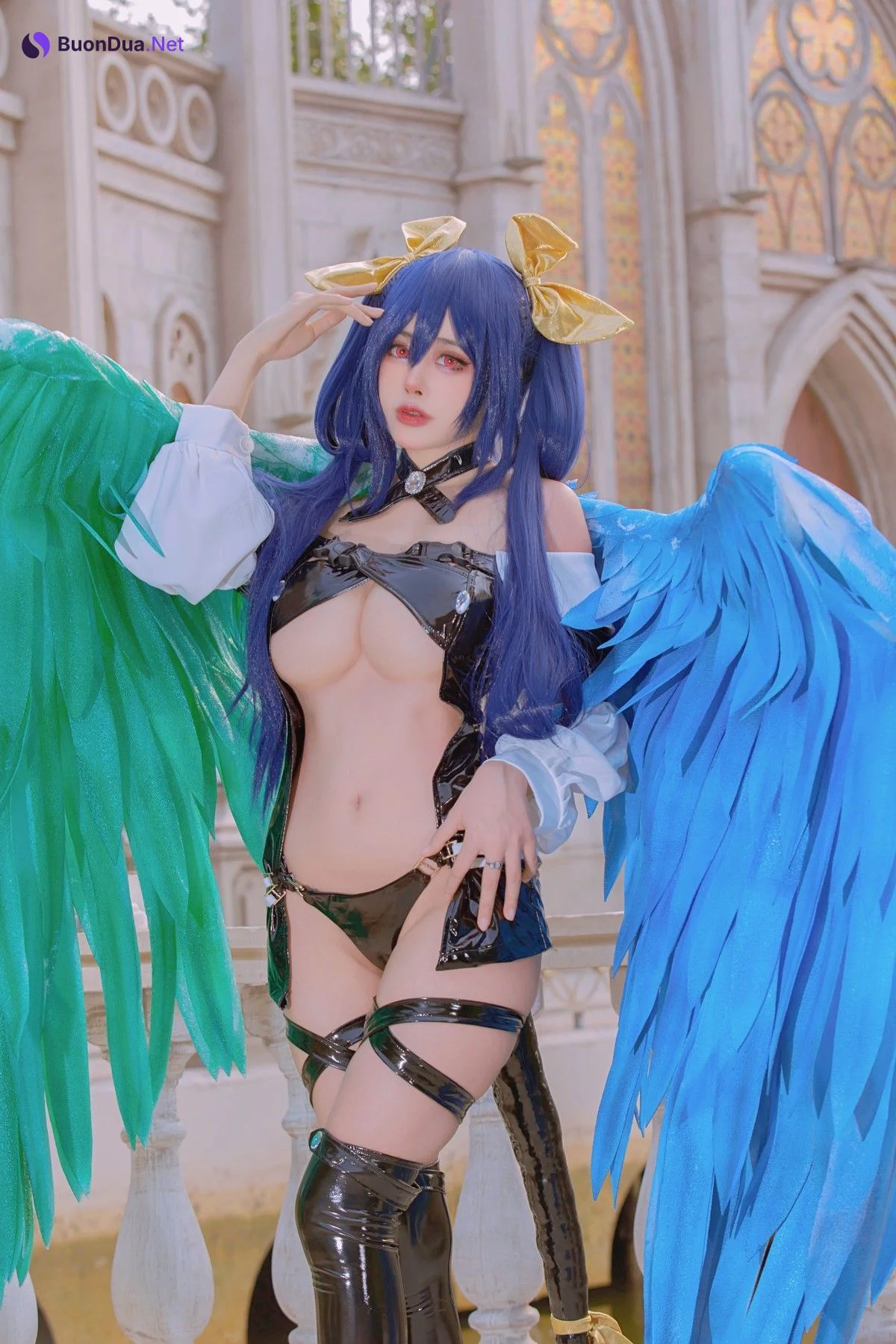 Cosplay 日本性感萝莉Byoru Dizzy Guilty Gear - 사진 10