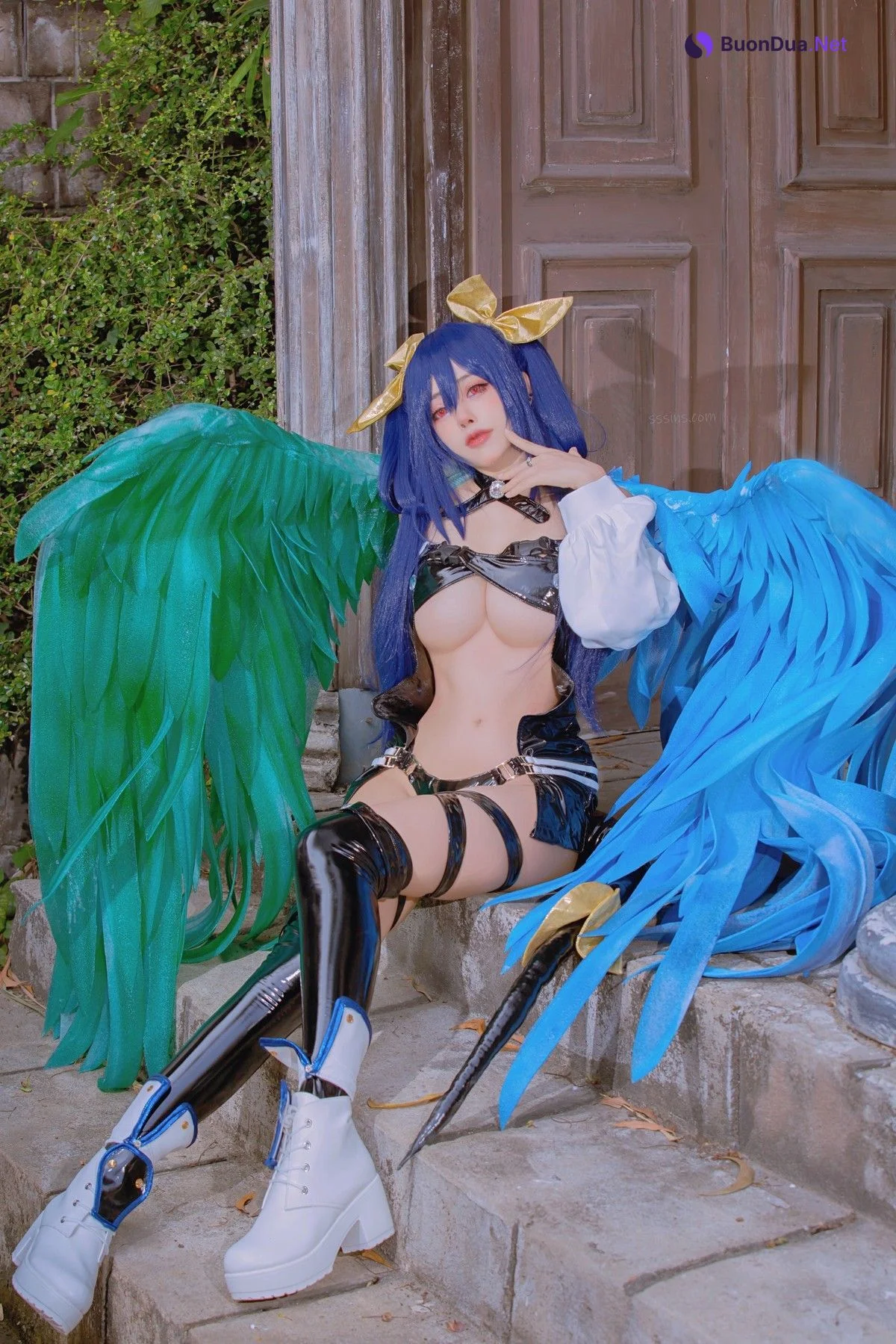 Cosplay 日本性感萝莉Byoru Dizzy Guilty Gear - 사진 12