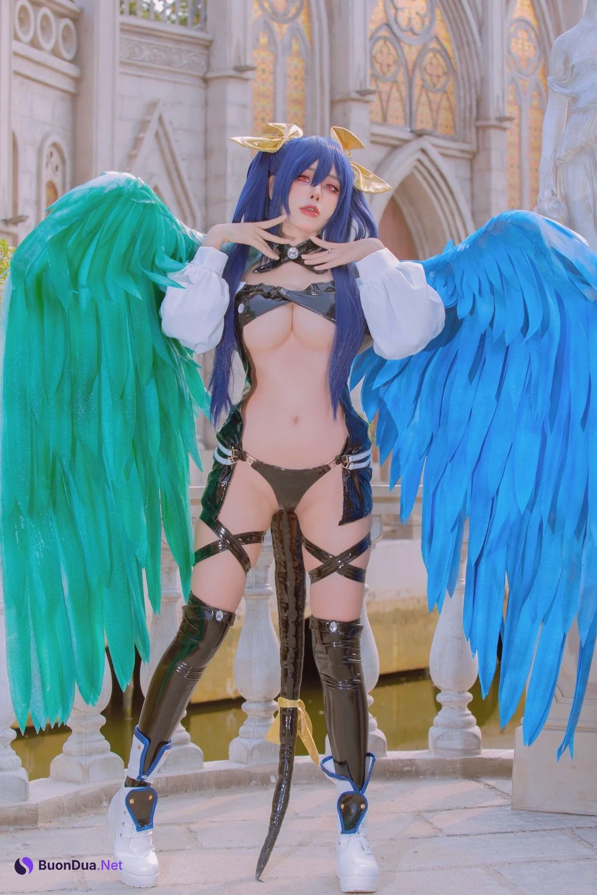 Cosplay 日本性感萝莉Byoru Dizzy Guilty Gear - 사진 8