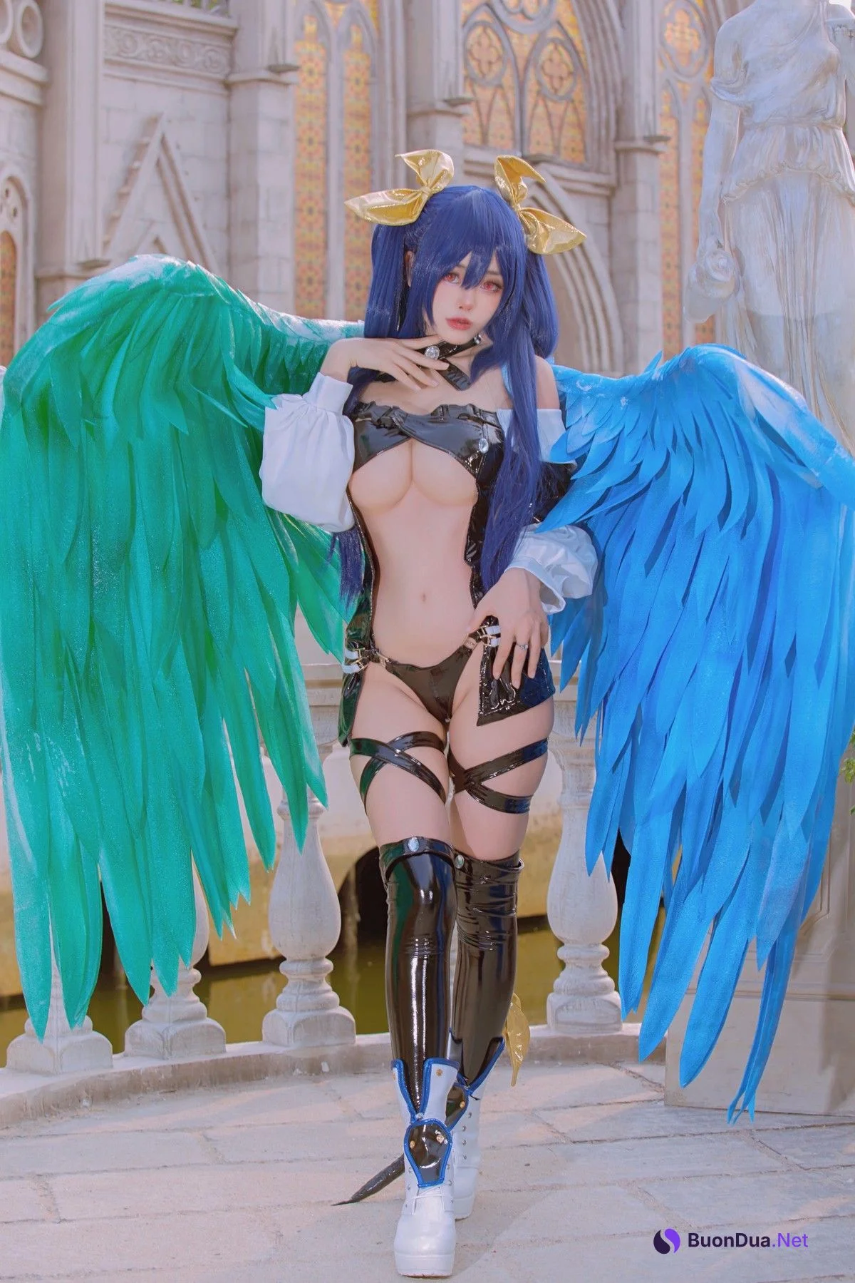 Cosplay 日本性感萝莉Byoru Dizzy Guilty Gear - 사진 9