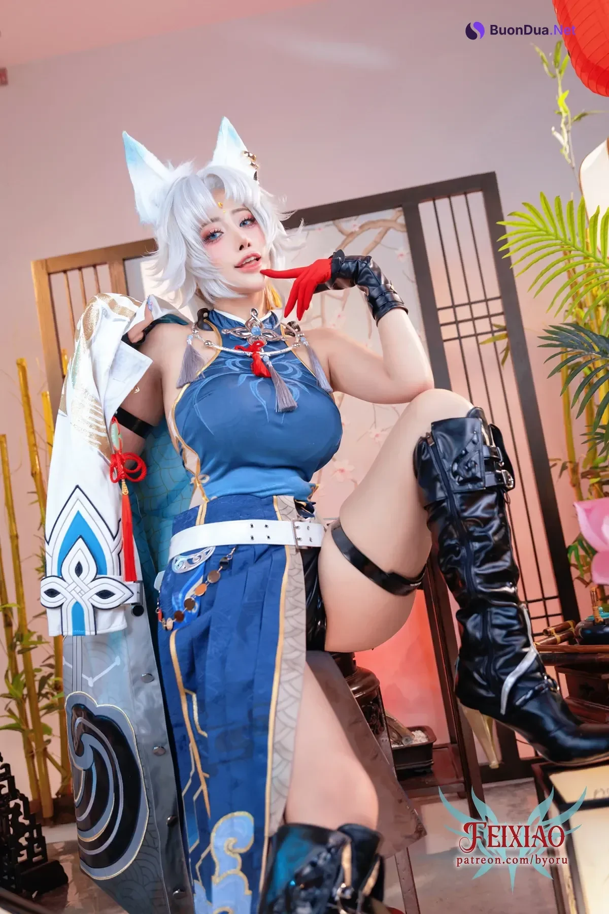 Cosplay 日本性感萝莉Byoru – Feixiao - Photo 3
