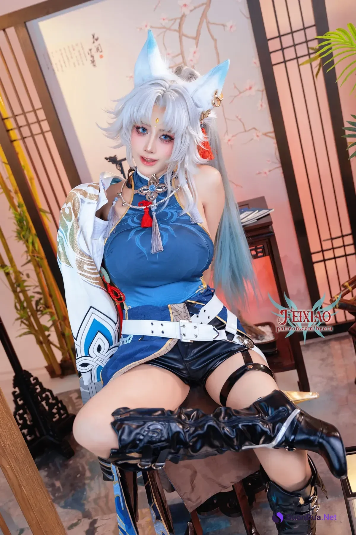 Cosplay 日本性感萝莉Byoru – Feixiao - Photo 5