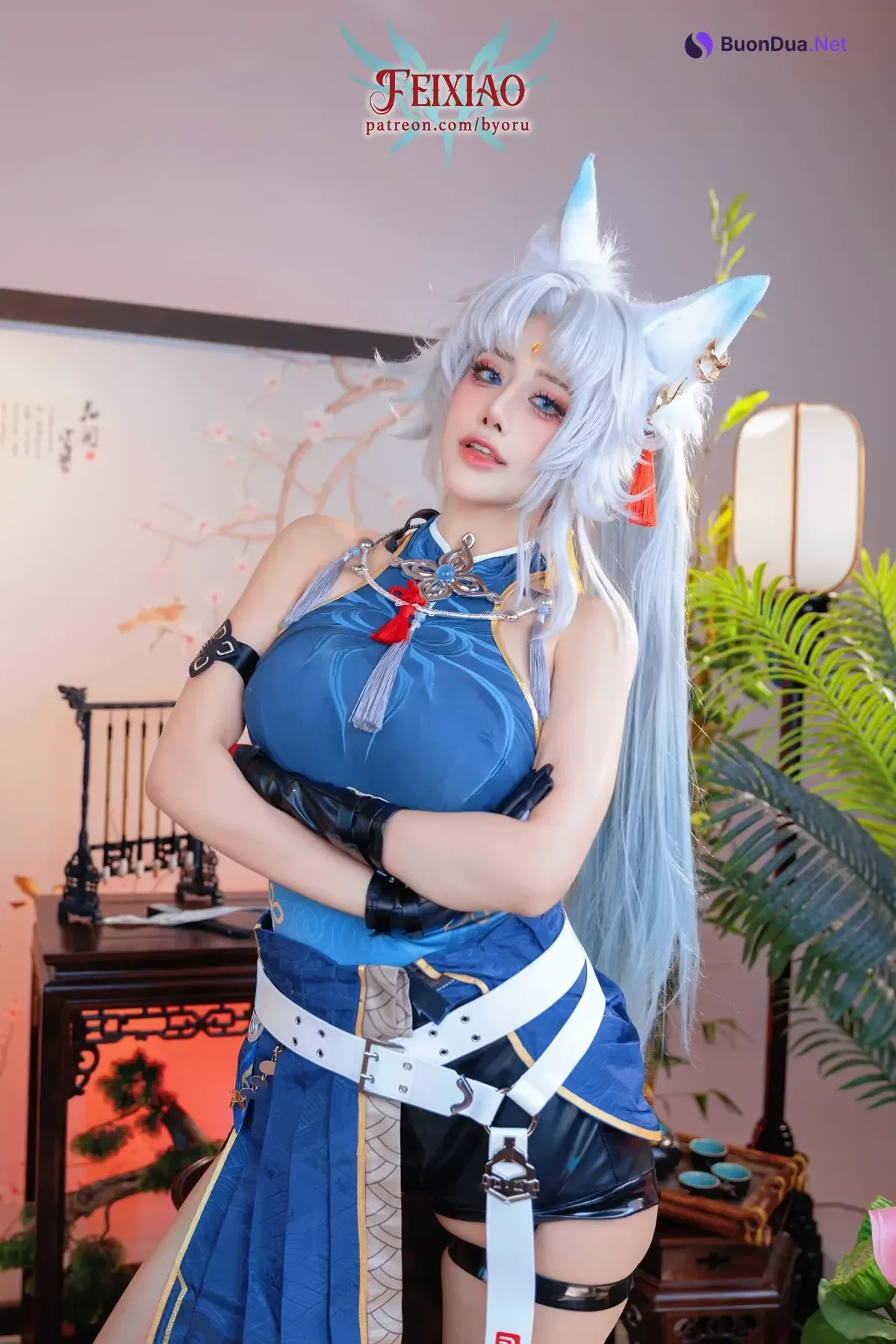 Cosplay 日本性感萝莉Byoru – Feixiao - Photo 6