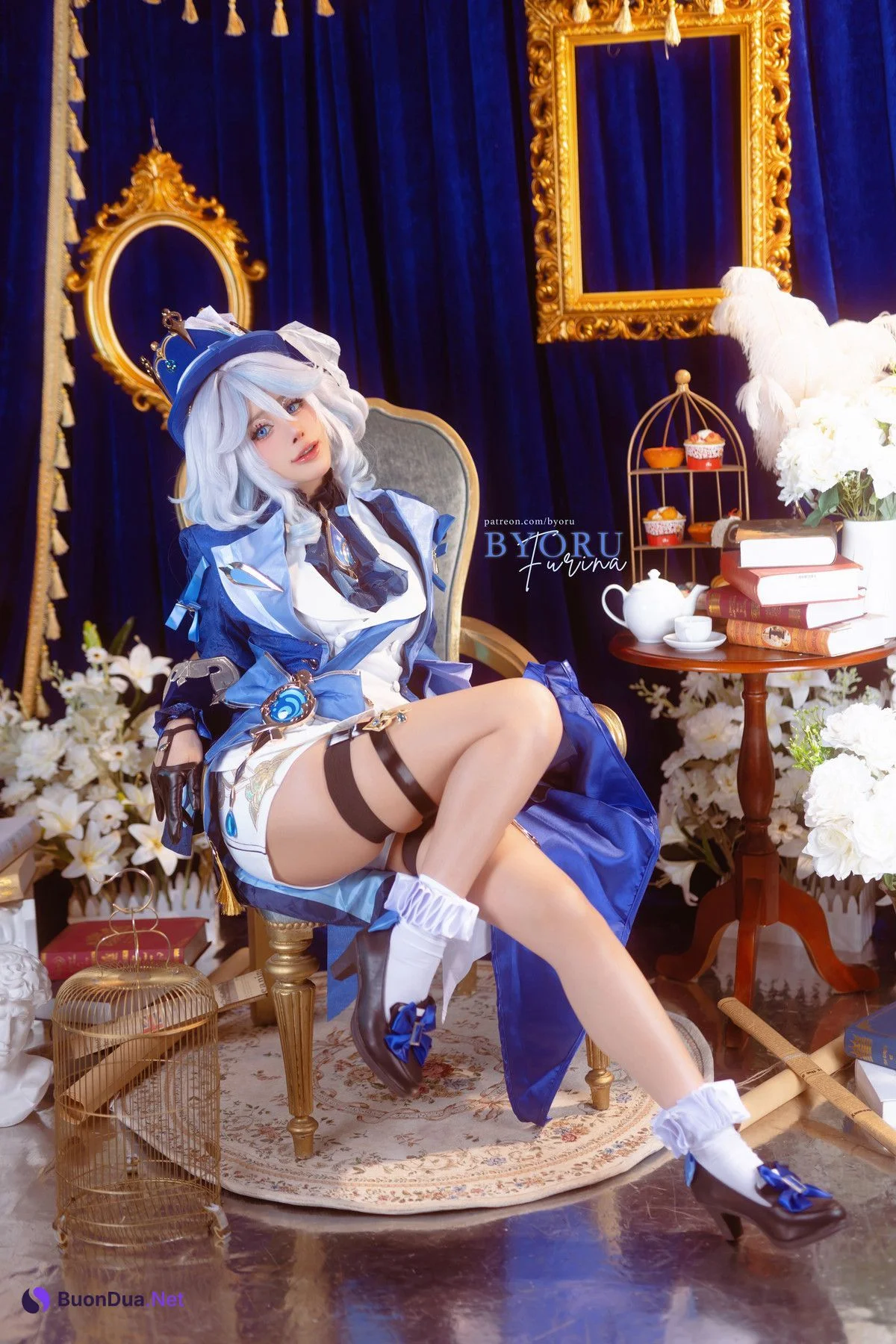 Cosplay 日本性感萝莉Byoru Furina & Honkai Star Rail - Photo 12