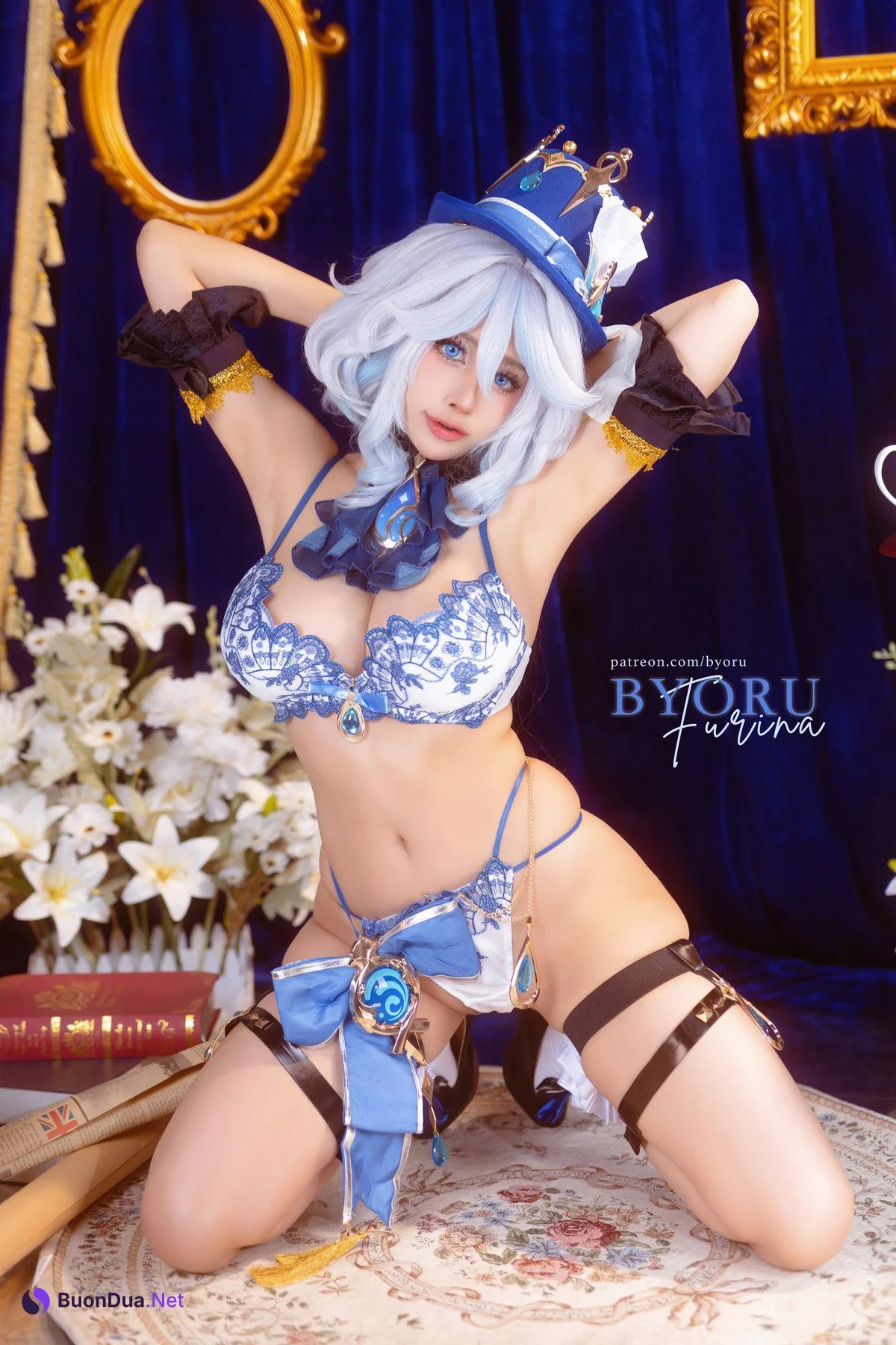 Cosplay 日本性感萝莉Byoru Furina & Honkai Star Rail - Photo 3