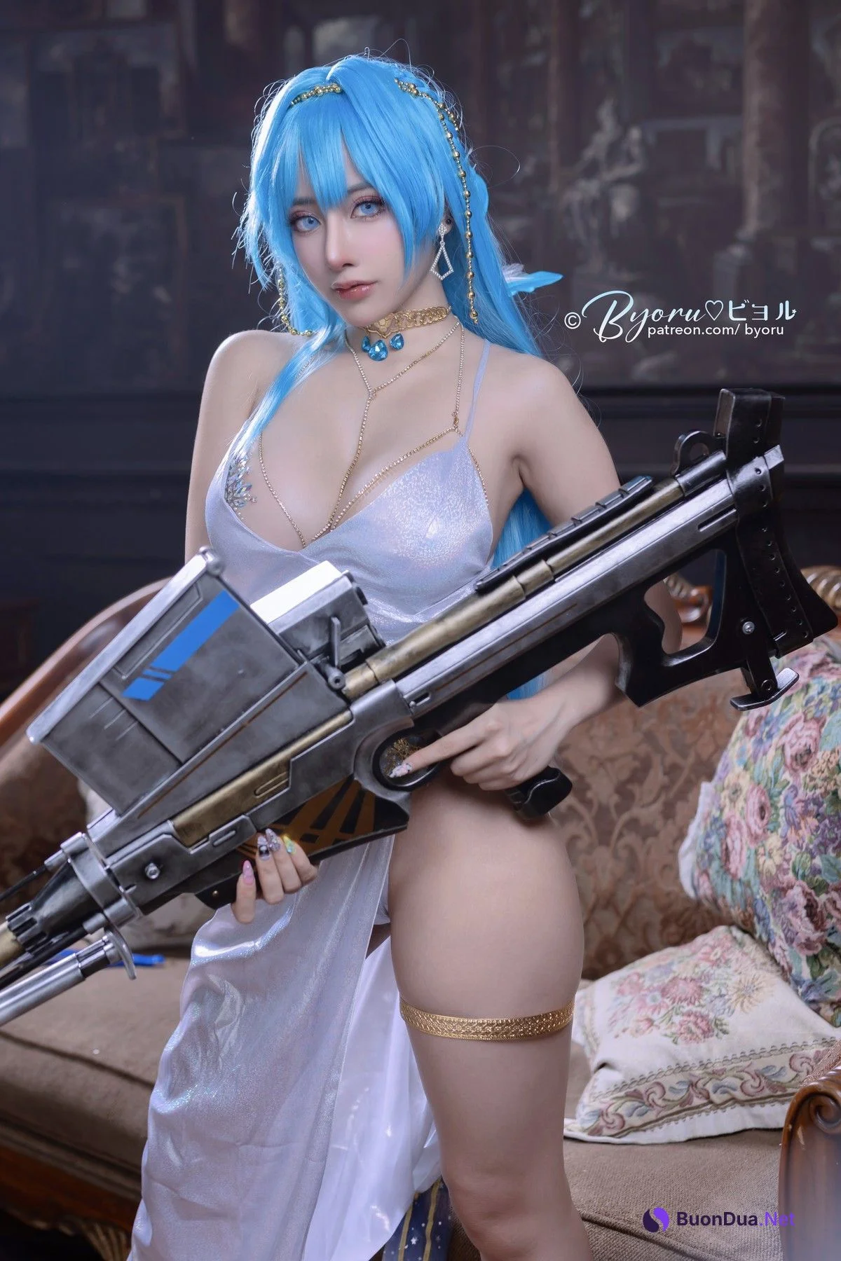 Cosplay 萝莉Byoru Helm NIKKE - 사진 9