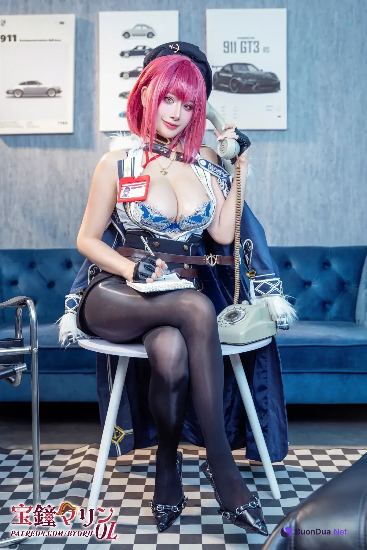 Cosplay 日本性感小妹Byoru – Marine OL - Photo 5