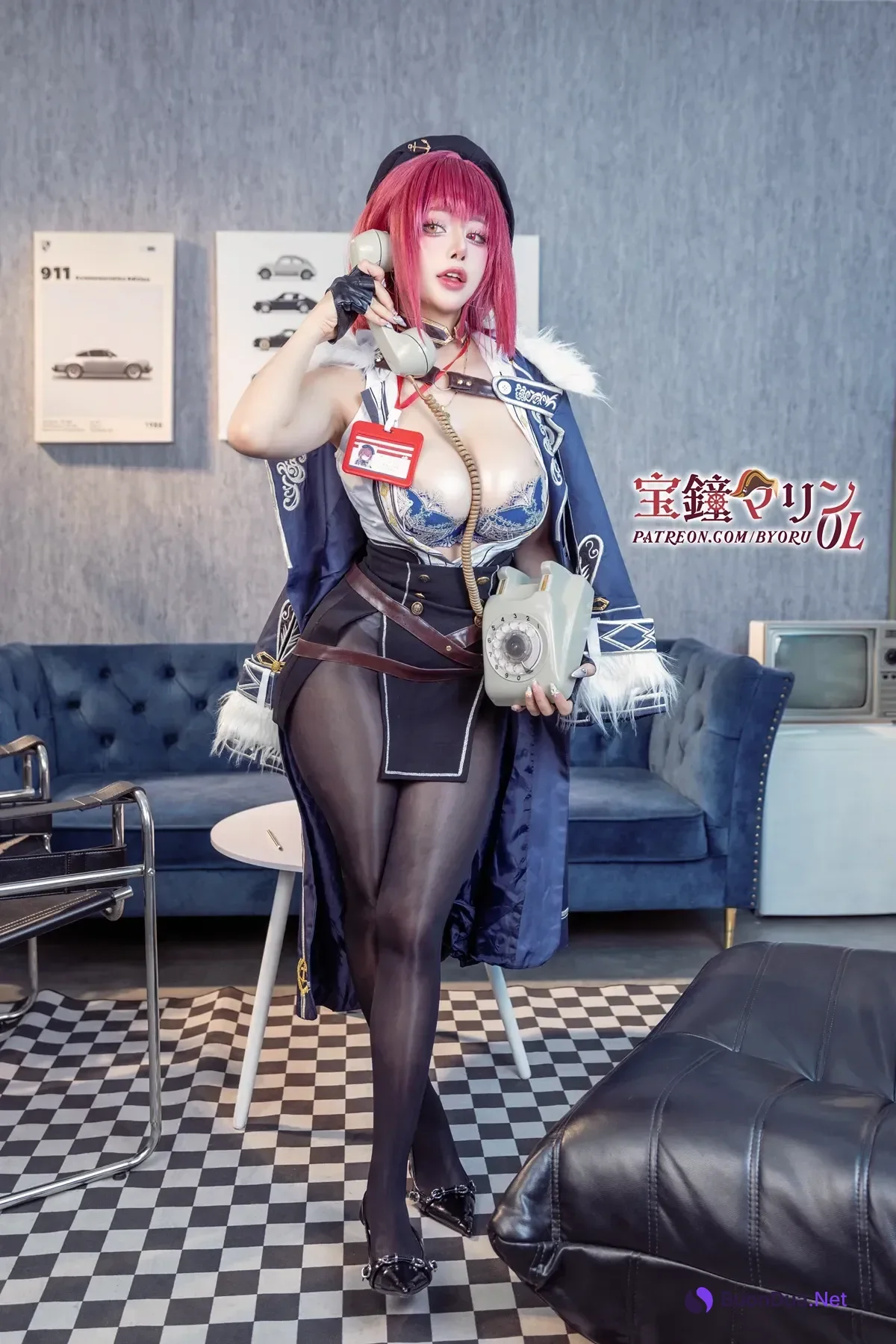 Cosplay 日本性感小妹Byoru – Marine OL - Photo 6