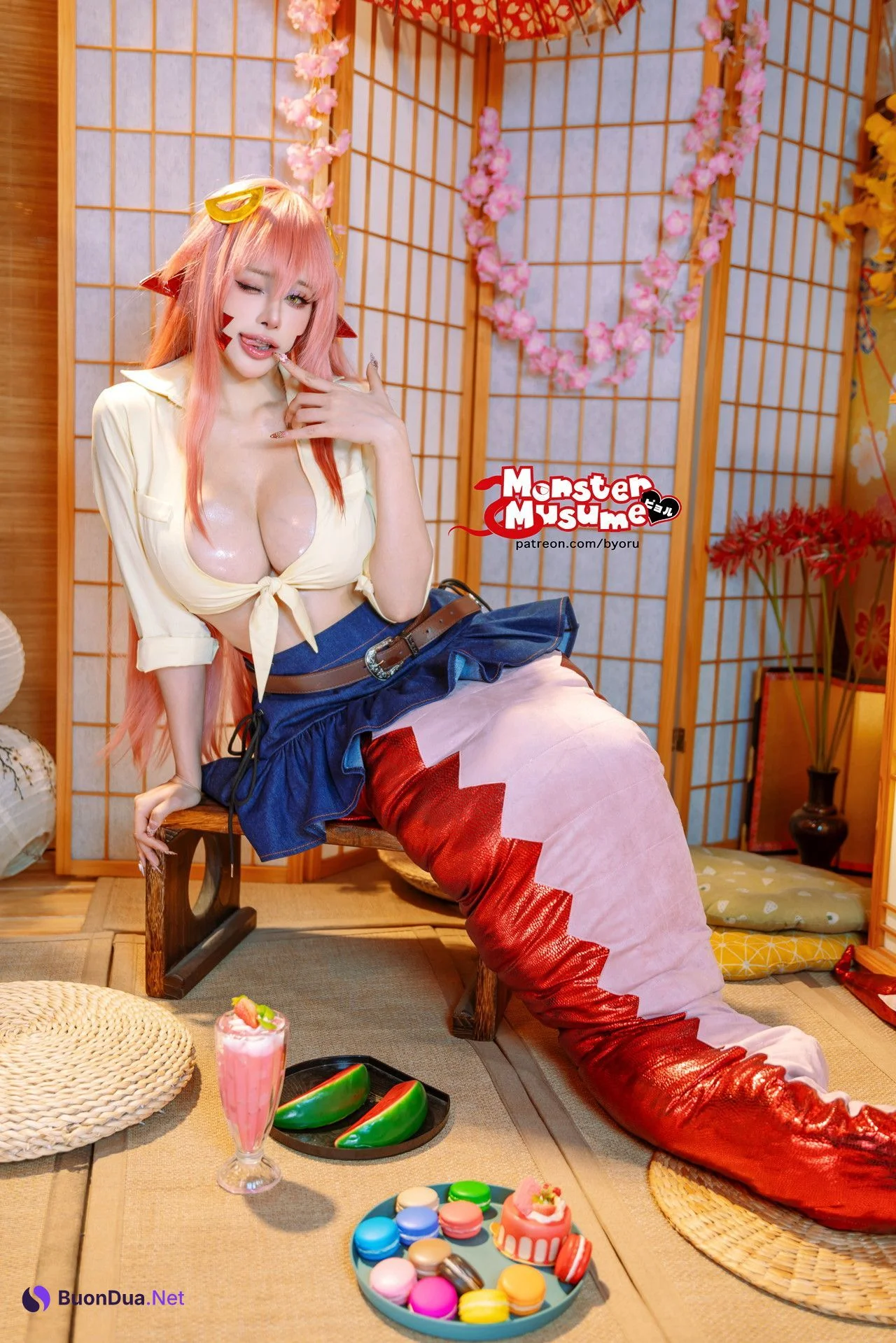 Cosplay 日本性感萝莉Byoru Miia Monster Musume - Photo 3