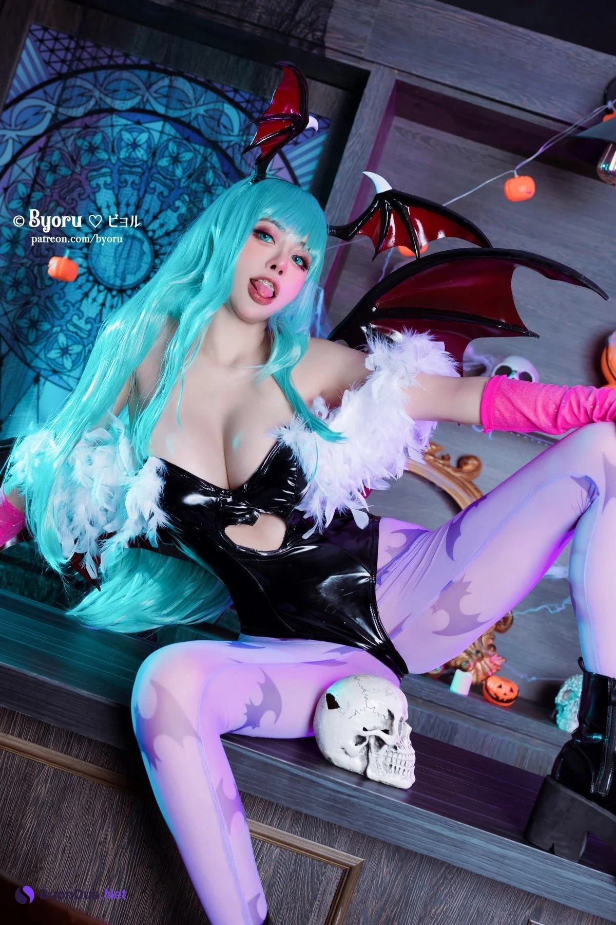 Cosplay 萝莉Byoru Morrigan - 照片 8